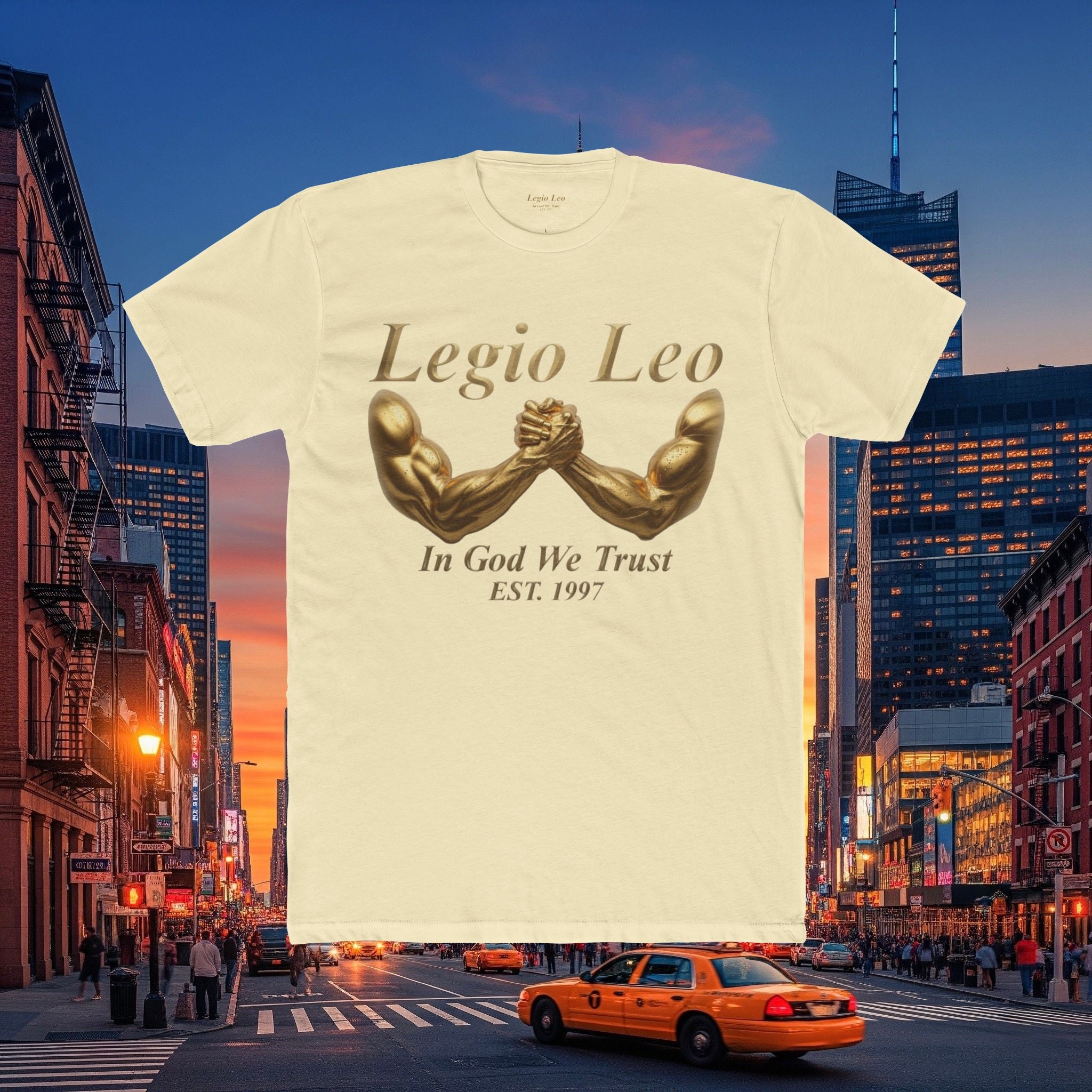 T‑Shirt — 'Legio Leo and In God We Trust Show of Strength Tee