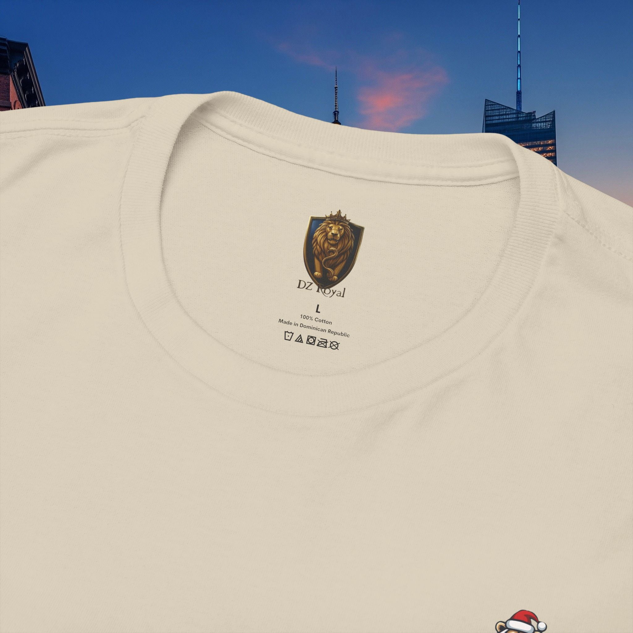 Christmas Holiday Legio Leo by DZ Royal Casual Cotton Tee