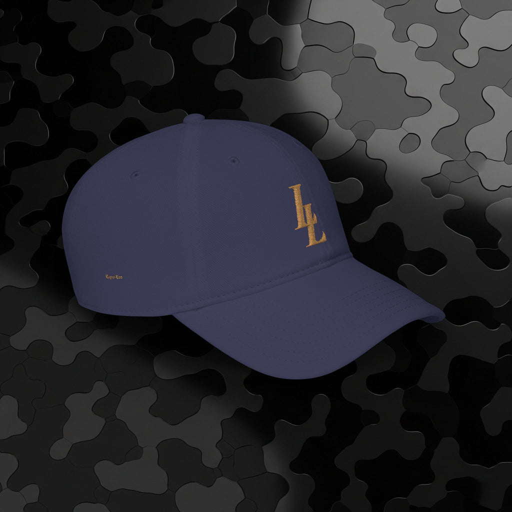 Low Profile Baseball Cap Overlapping 'LL' Embroidery
