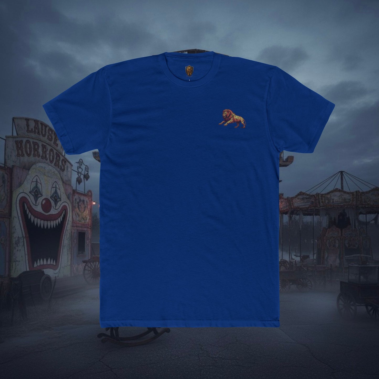 Undead Legio Leo by DZ Royal Cotton Crew Tee (Halloween Edition)