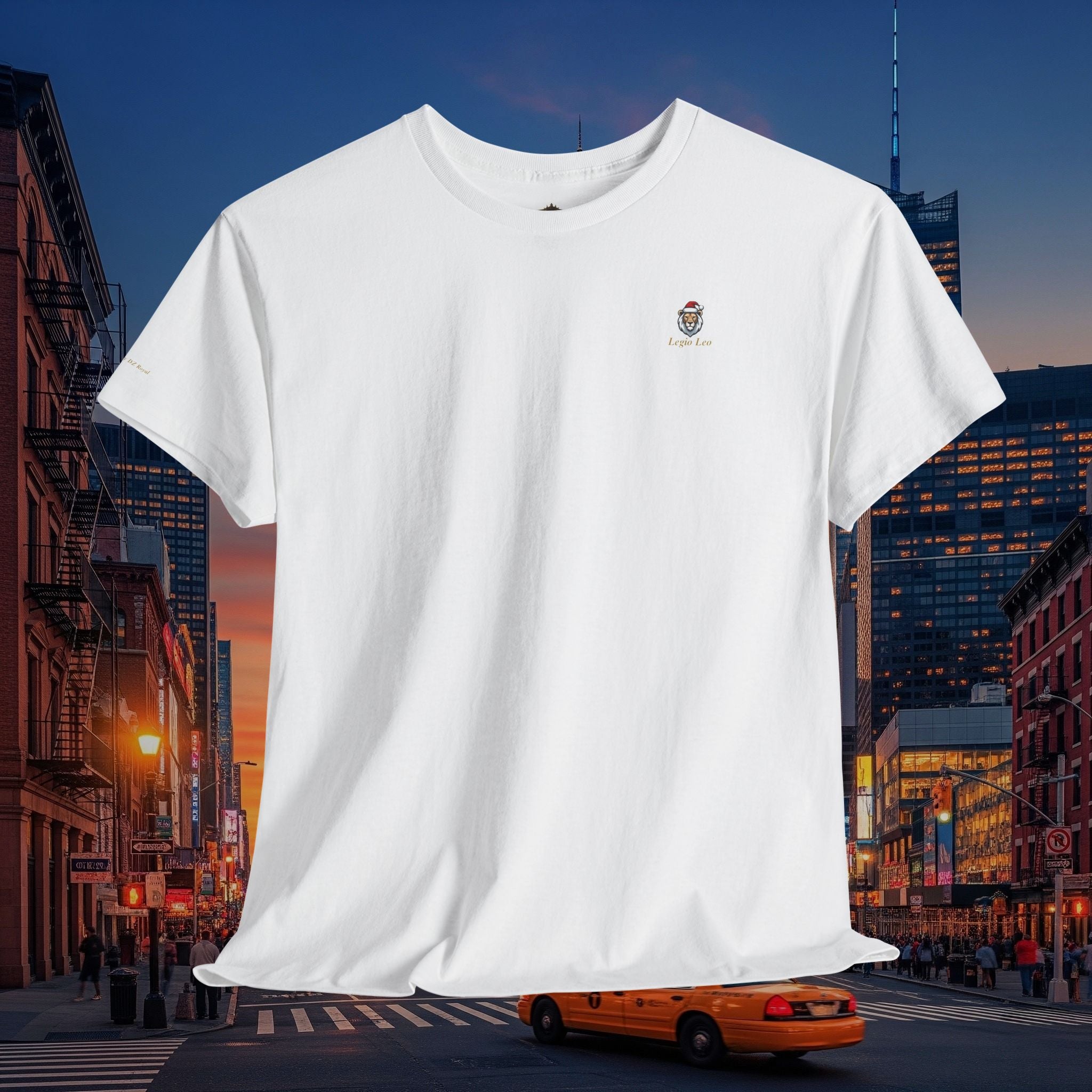 Christmas Holiday Legio Leo by DZ Royal Casual Cotton Tee