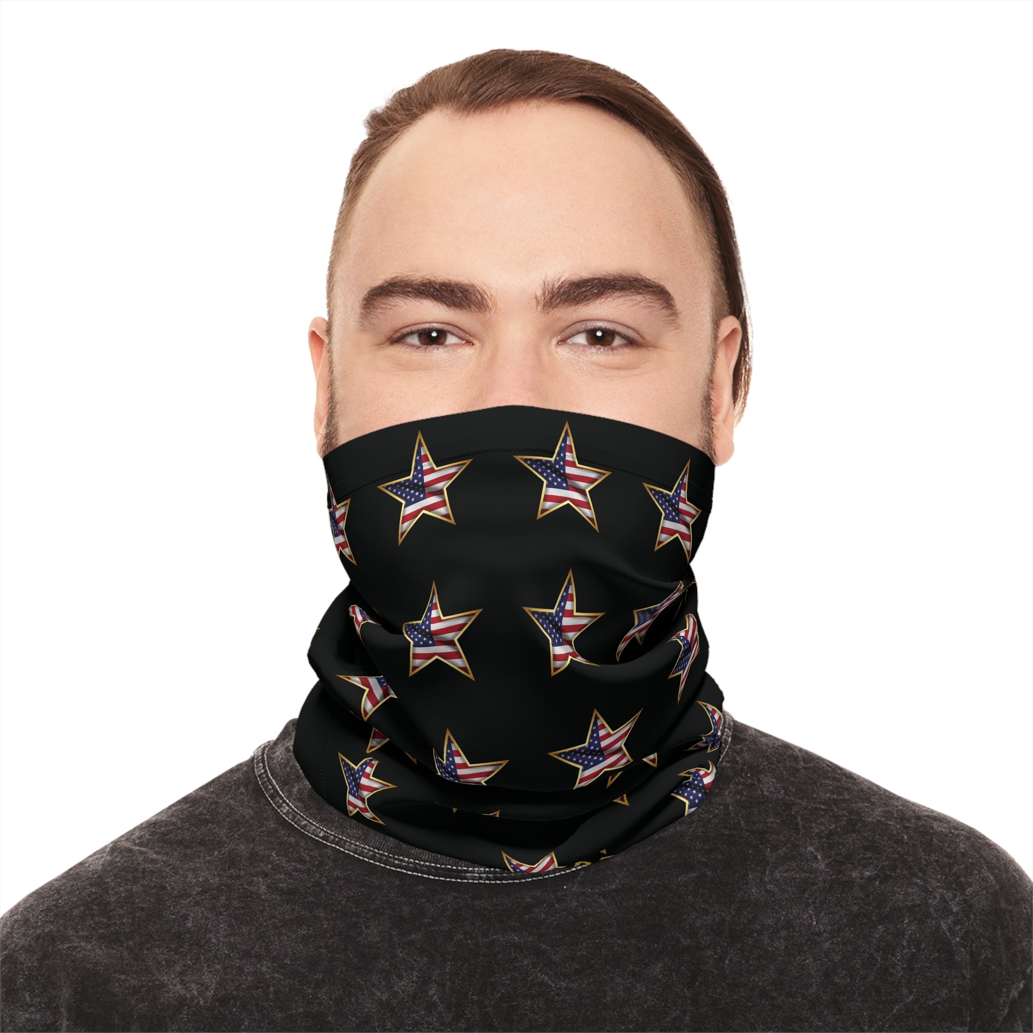 Stylish Patriotic Midweight Neck Gaiter| Legio Leo by DZ Royal| Versatile Fashion Accessory