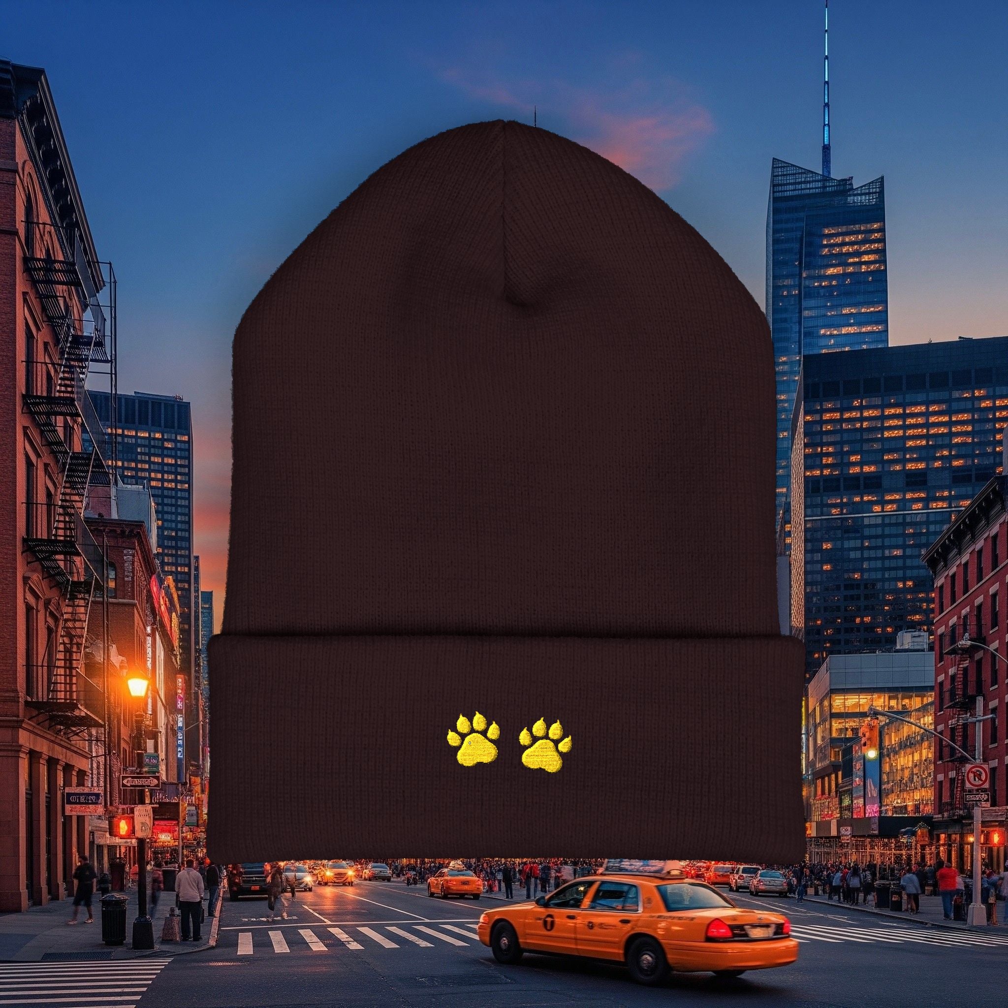 Legio Leo by DZ Royal Cuffed Beanie (Cub Paws)