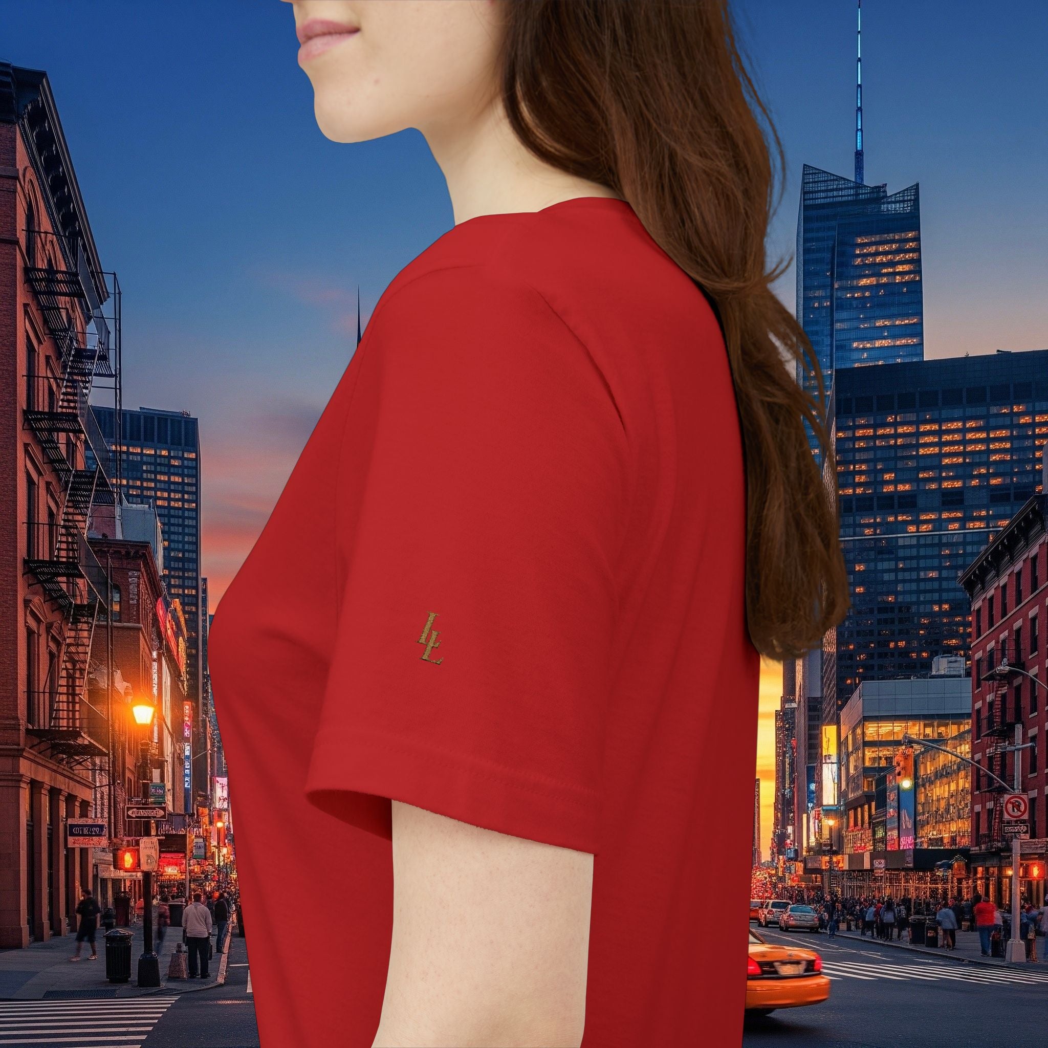 Classic Legio Leo by DZ Royal Tee — Legio Leo Embroidered Short Sleeve T-Shirt