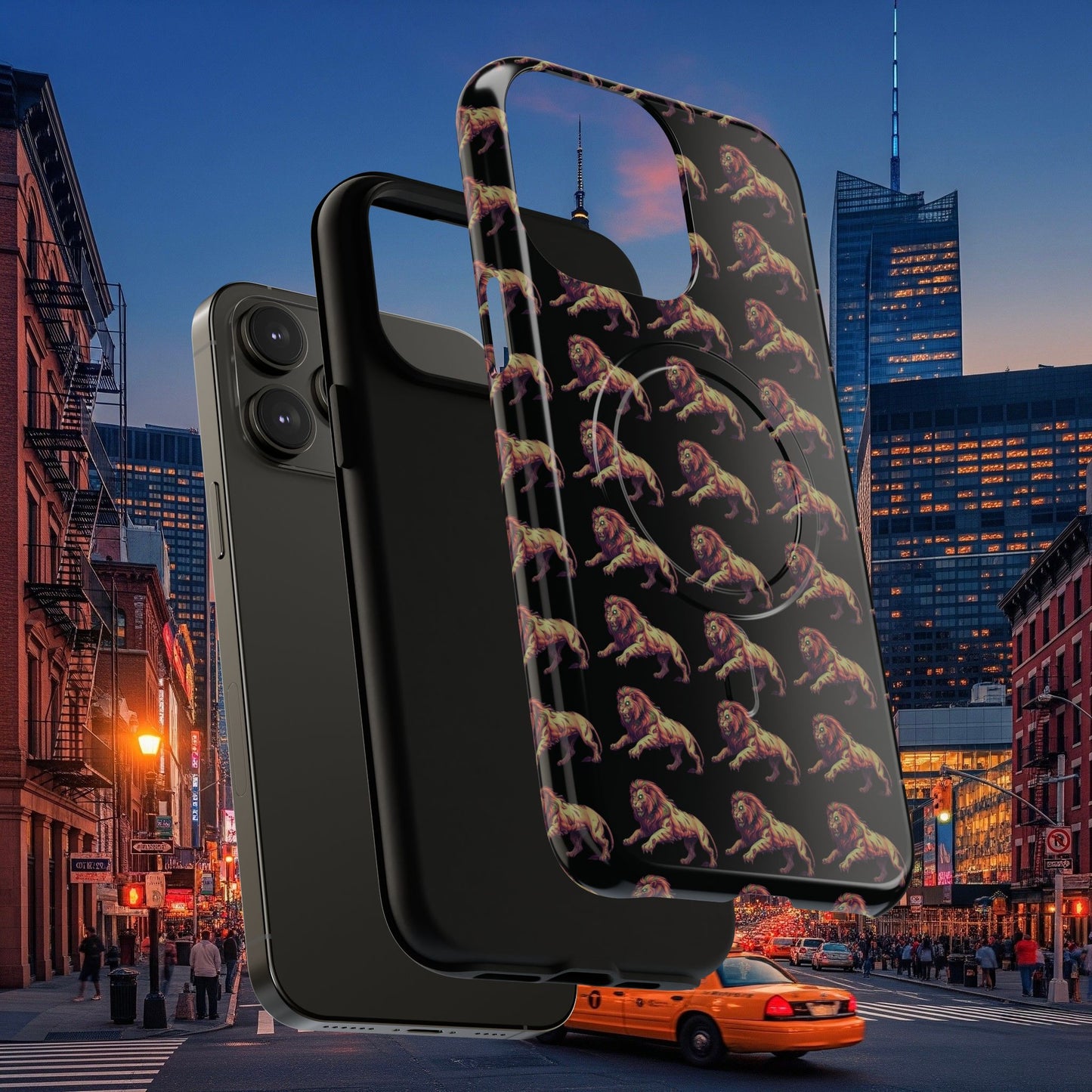 Stylish Tough Magnetic Phone Cases, Undead Legio Leo Pattern
