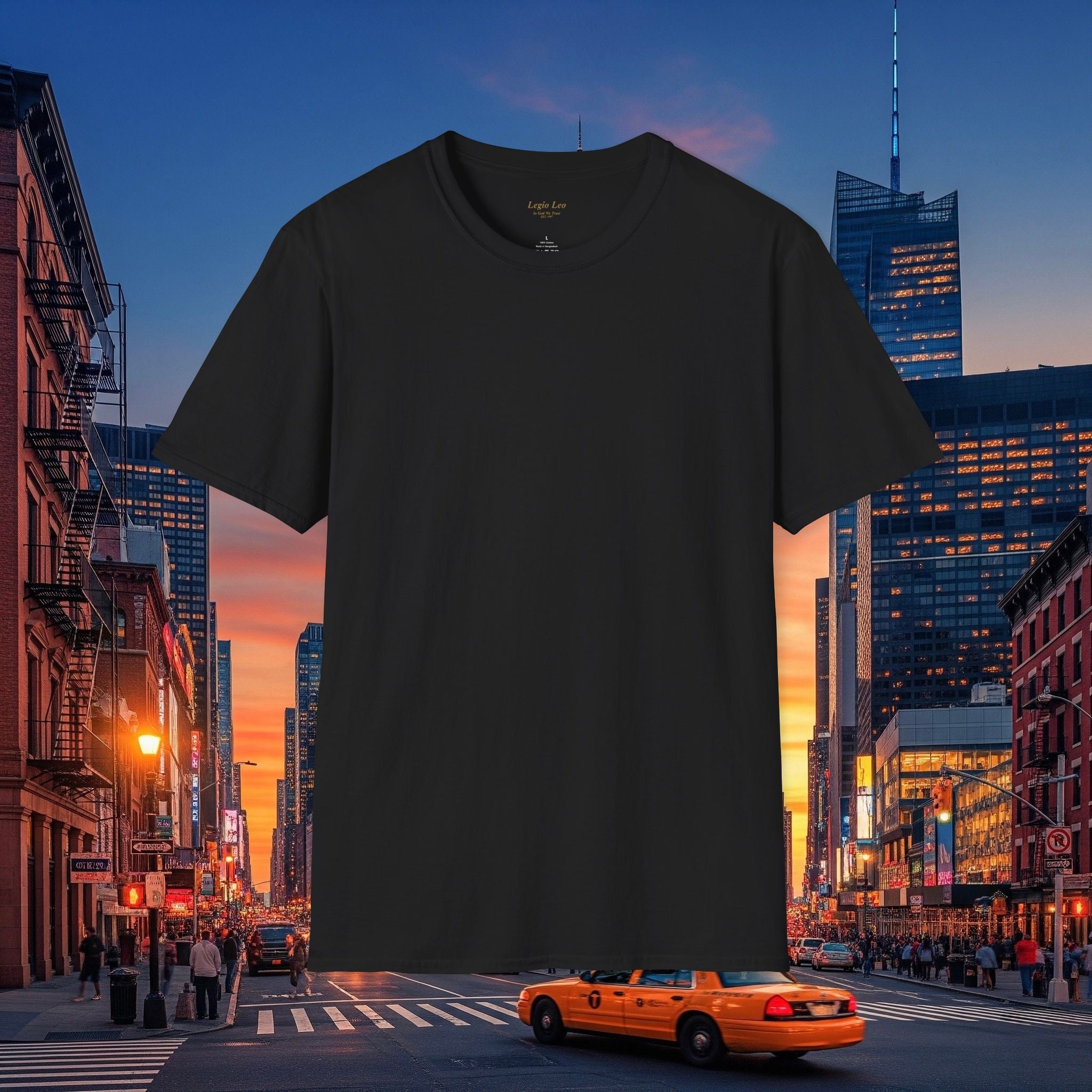 Plain T‑Shirt — Classic Basic Crewneck Tee