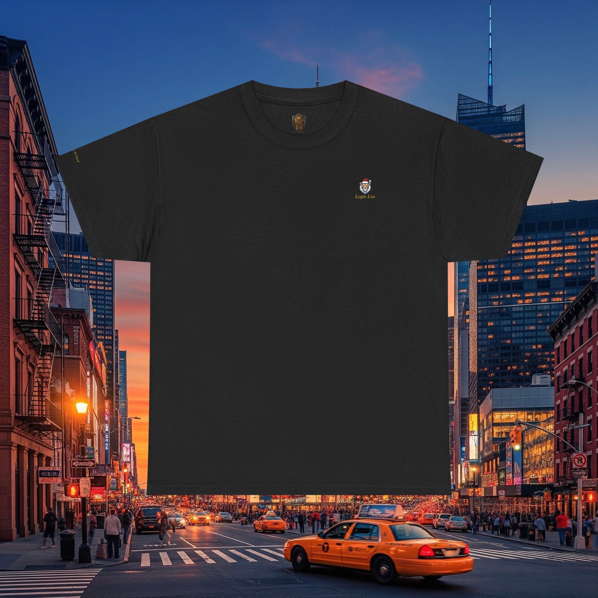 Christmas Holiday Legio Leo by DZ Royal Casual Cotton Tee