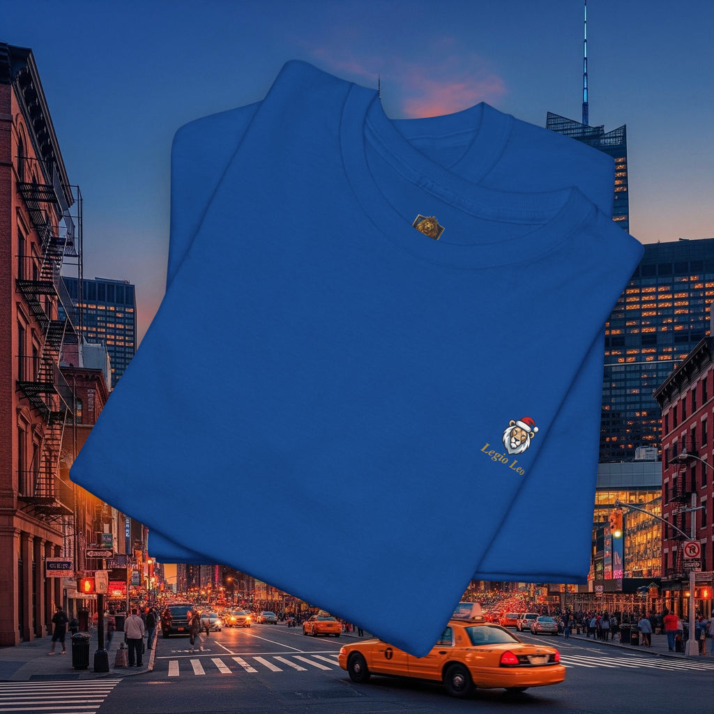 Christmas Holiday Legio Leo by DZ Royal Casual Cotton Tee