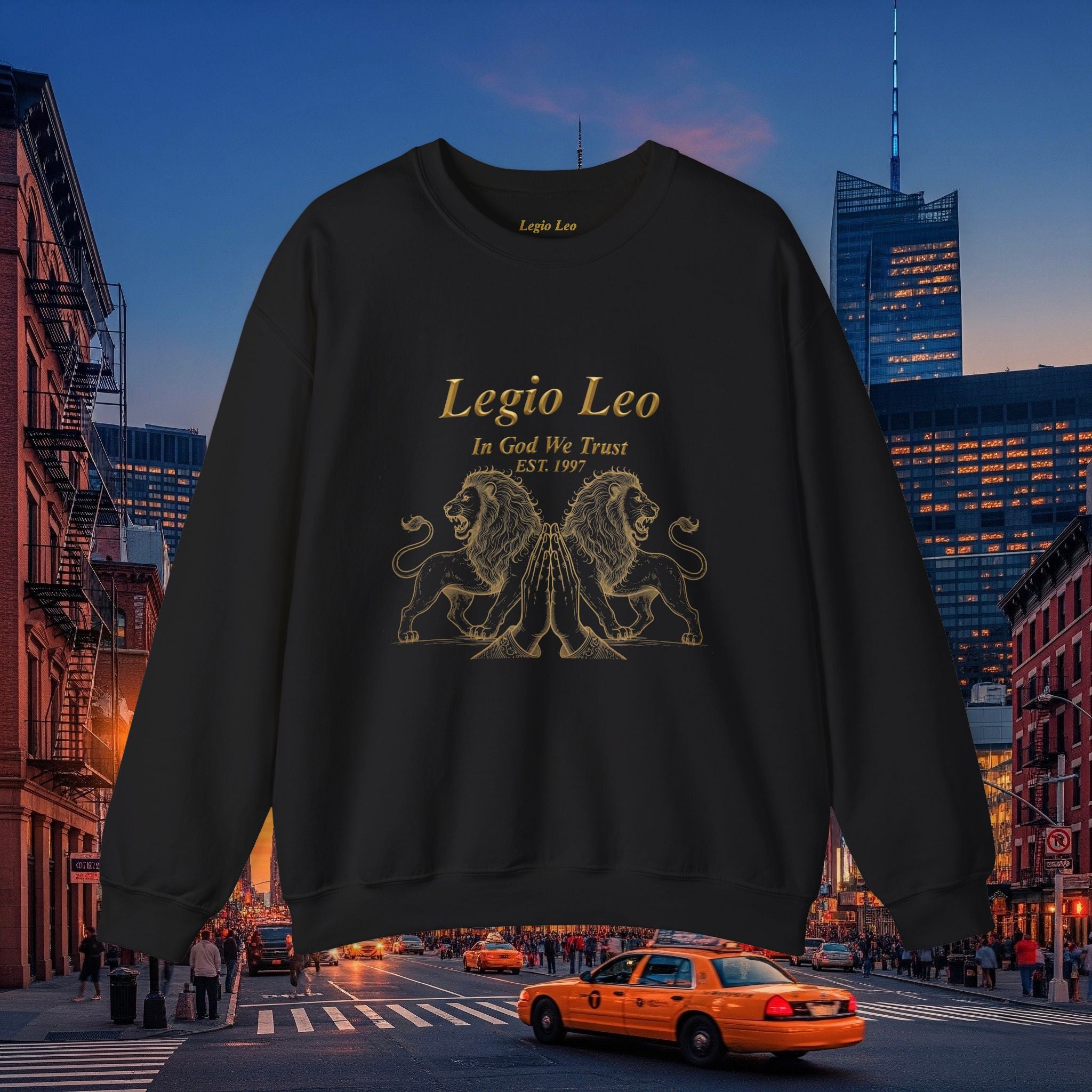 Legio Leo Cozy Crewneck Sweatshirt