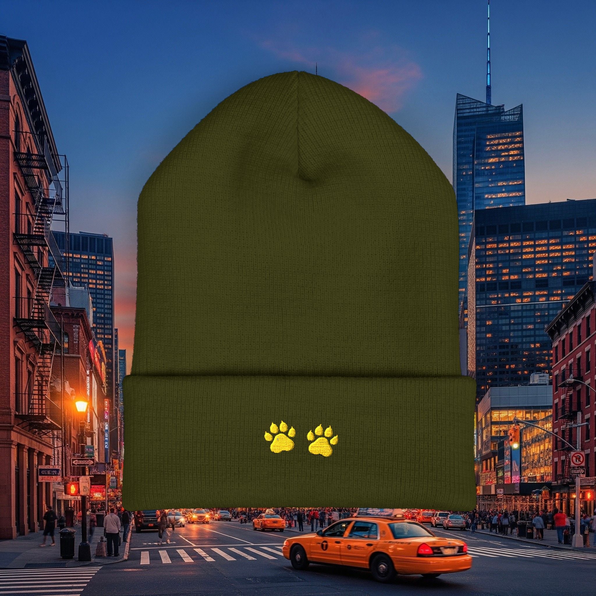 Legio Leo by DZ Royal Cuffed Beanie (Cub Paws)