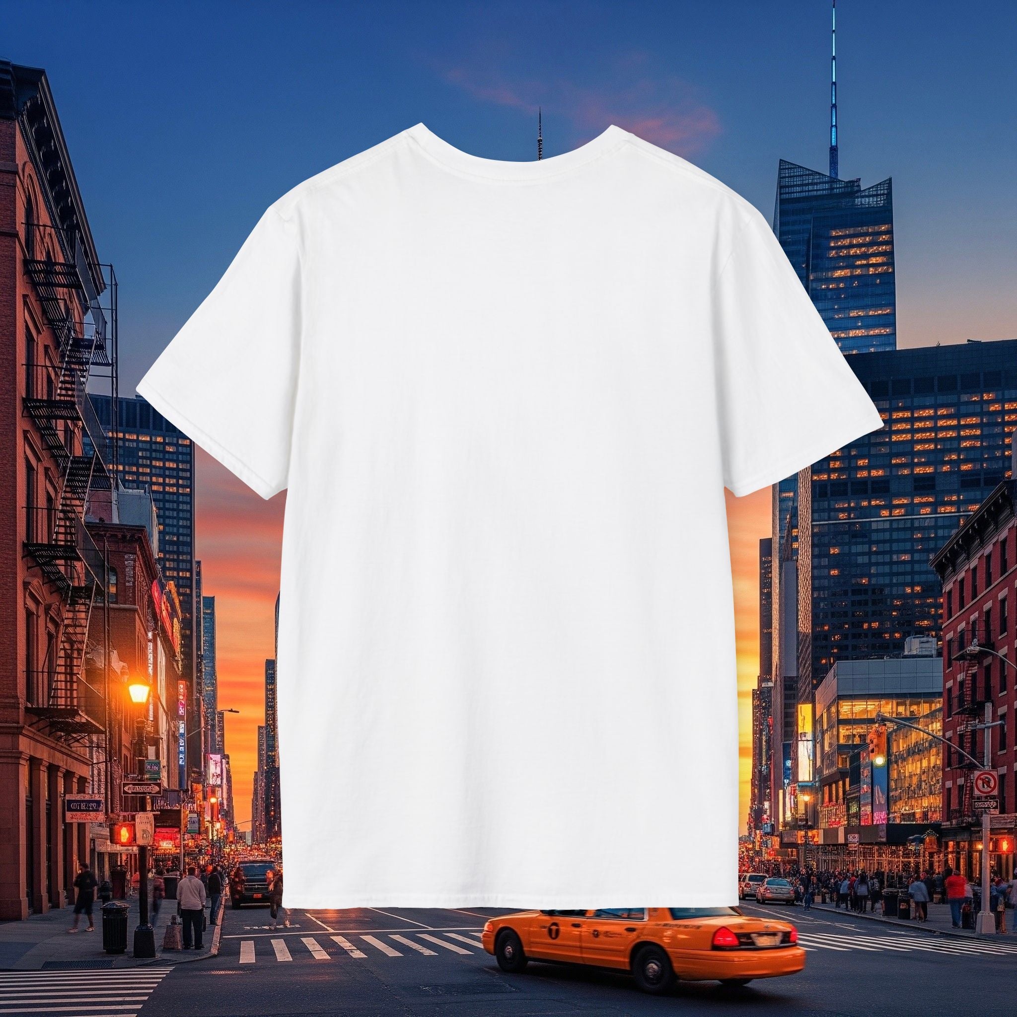 Plain T‑Shirt — Classic Basic Crewneck Tee