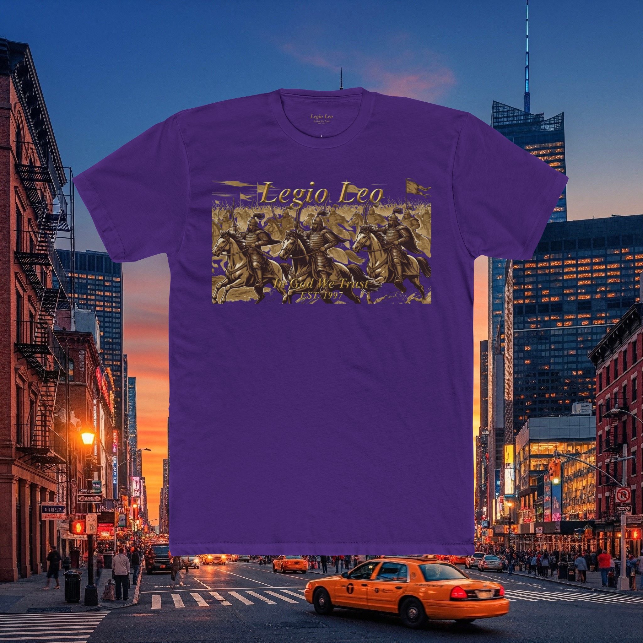 Legio Leo Cavalry Graphic Tee | Ancient Warrior Design