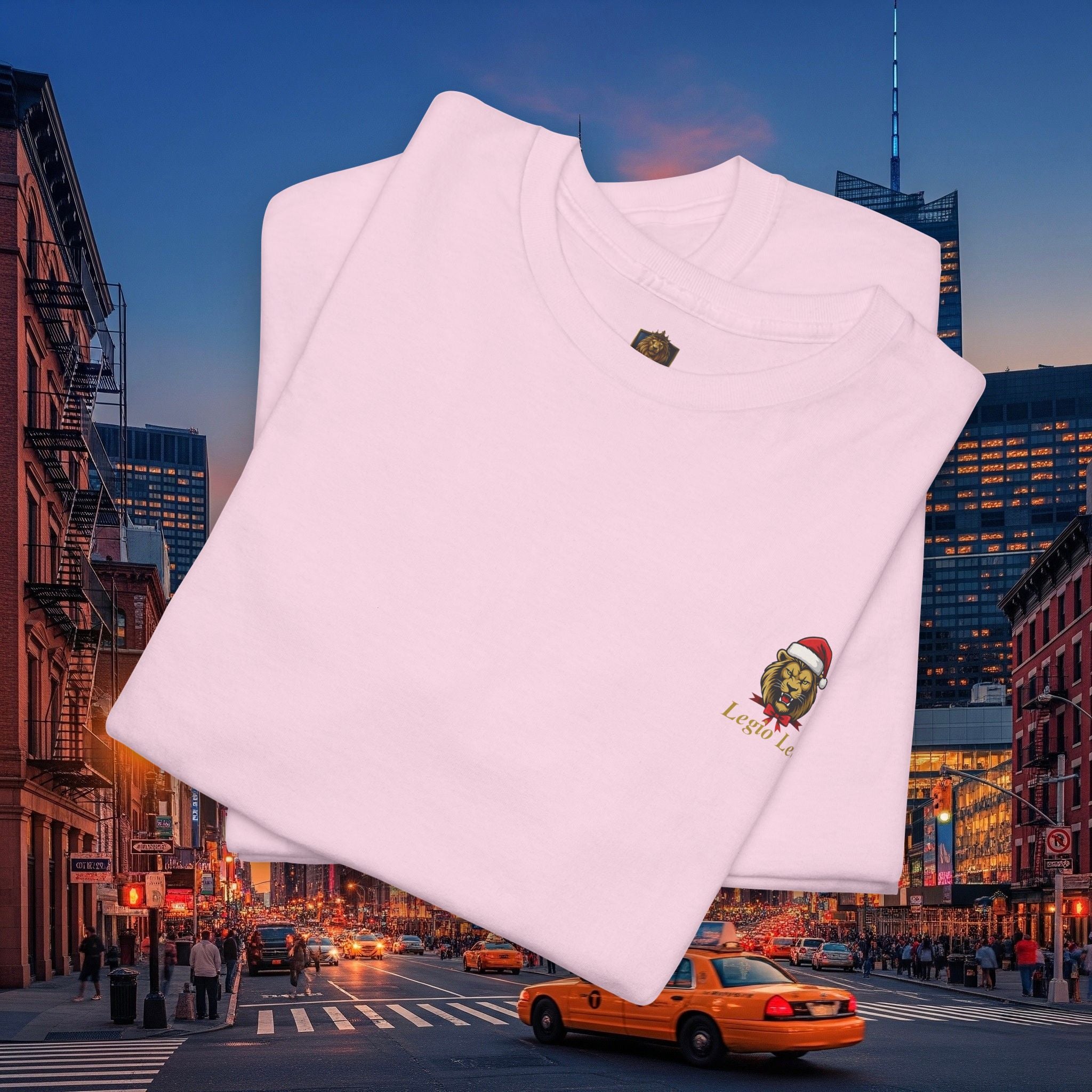 Christmas Holiday Legio Leo by DZ Royal Casual Cotton Tee