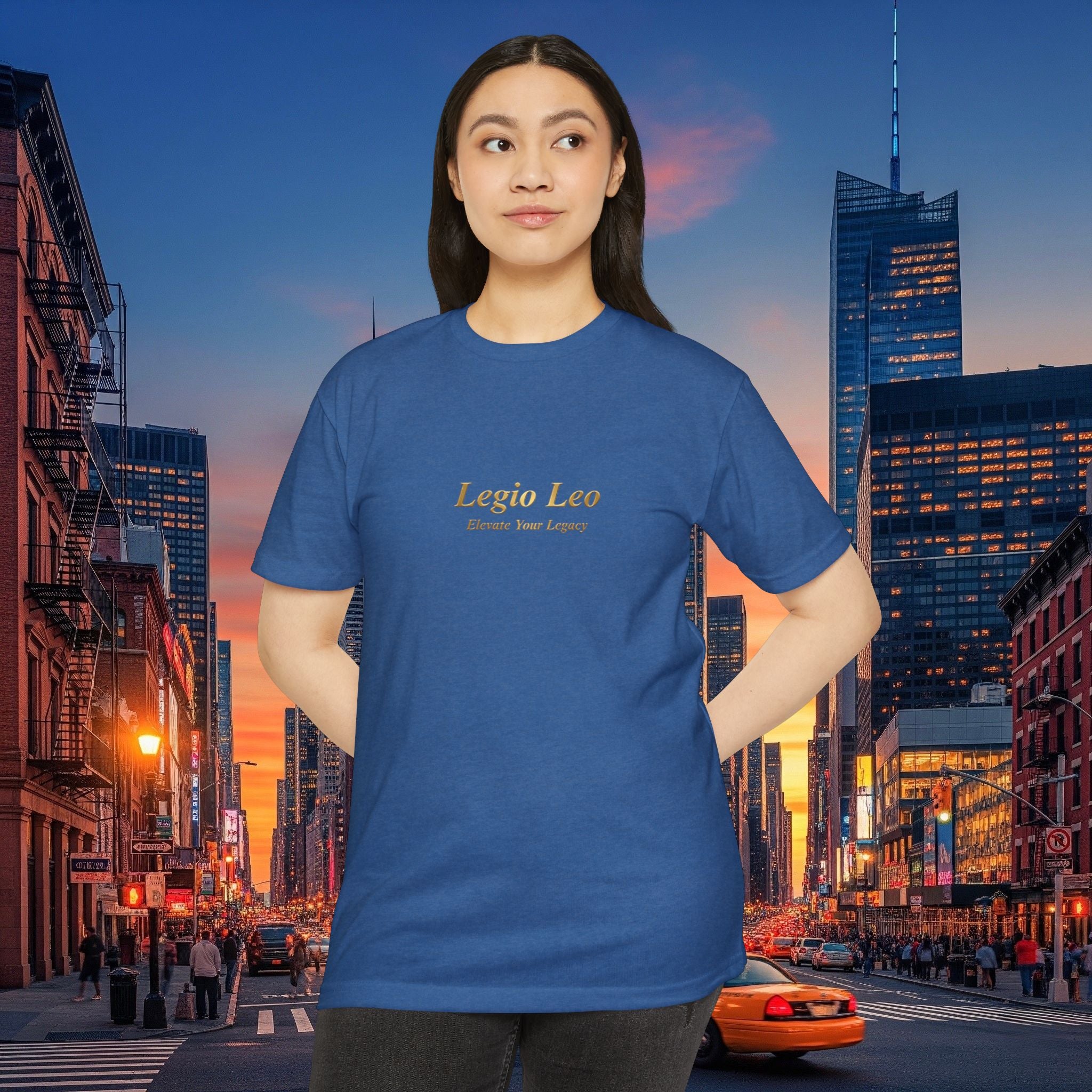 Legio Leo Minimalist Logo T-Shirt — "Legio Leo: Elevate Your Legacy"