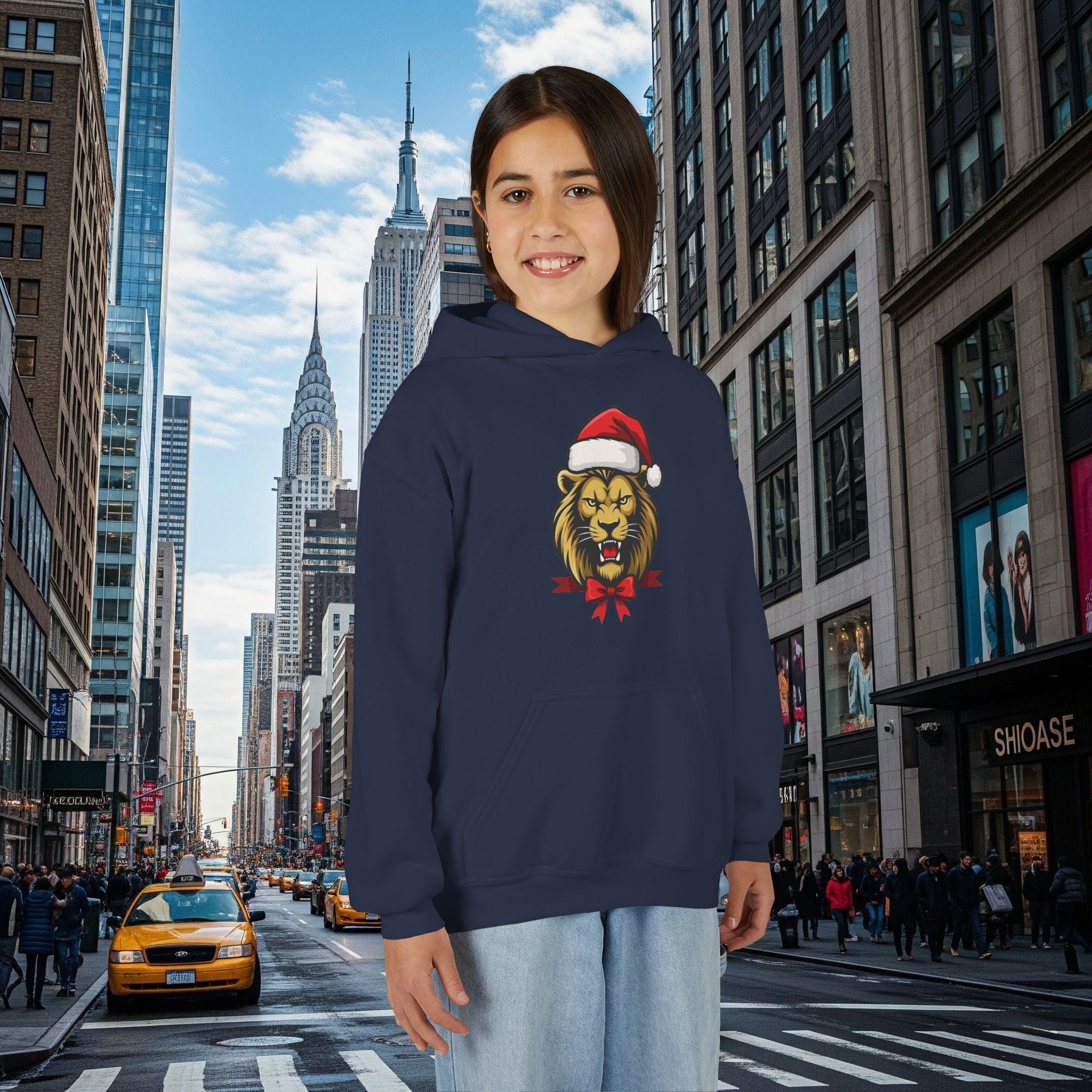 Christmas Legio Leo’s Youth Hoodie (Grown Lion)