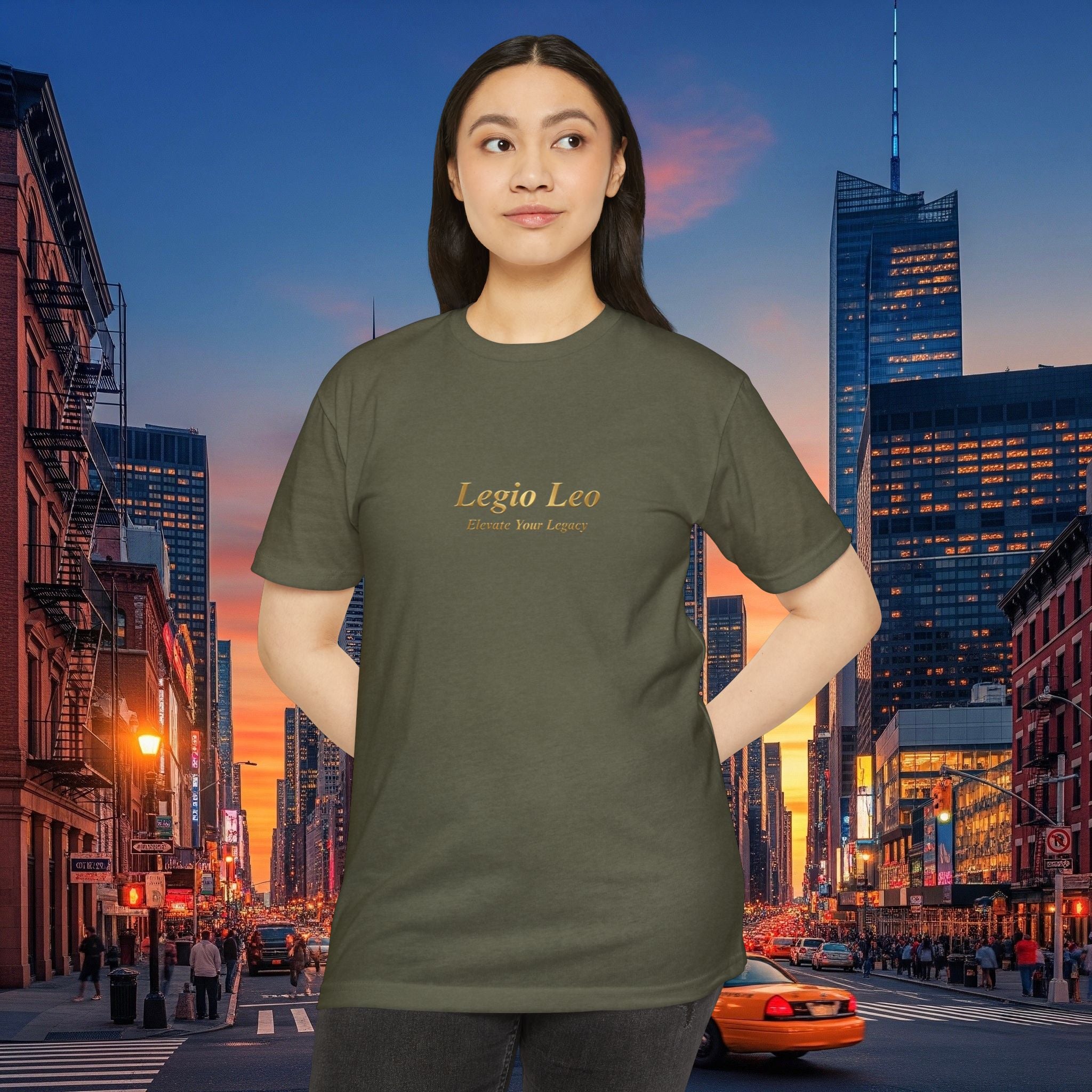 Legio Leo Minimalist Logo T-Shirt — "Legio Leo: Elevate Your Legacy"