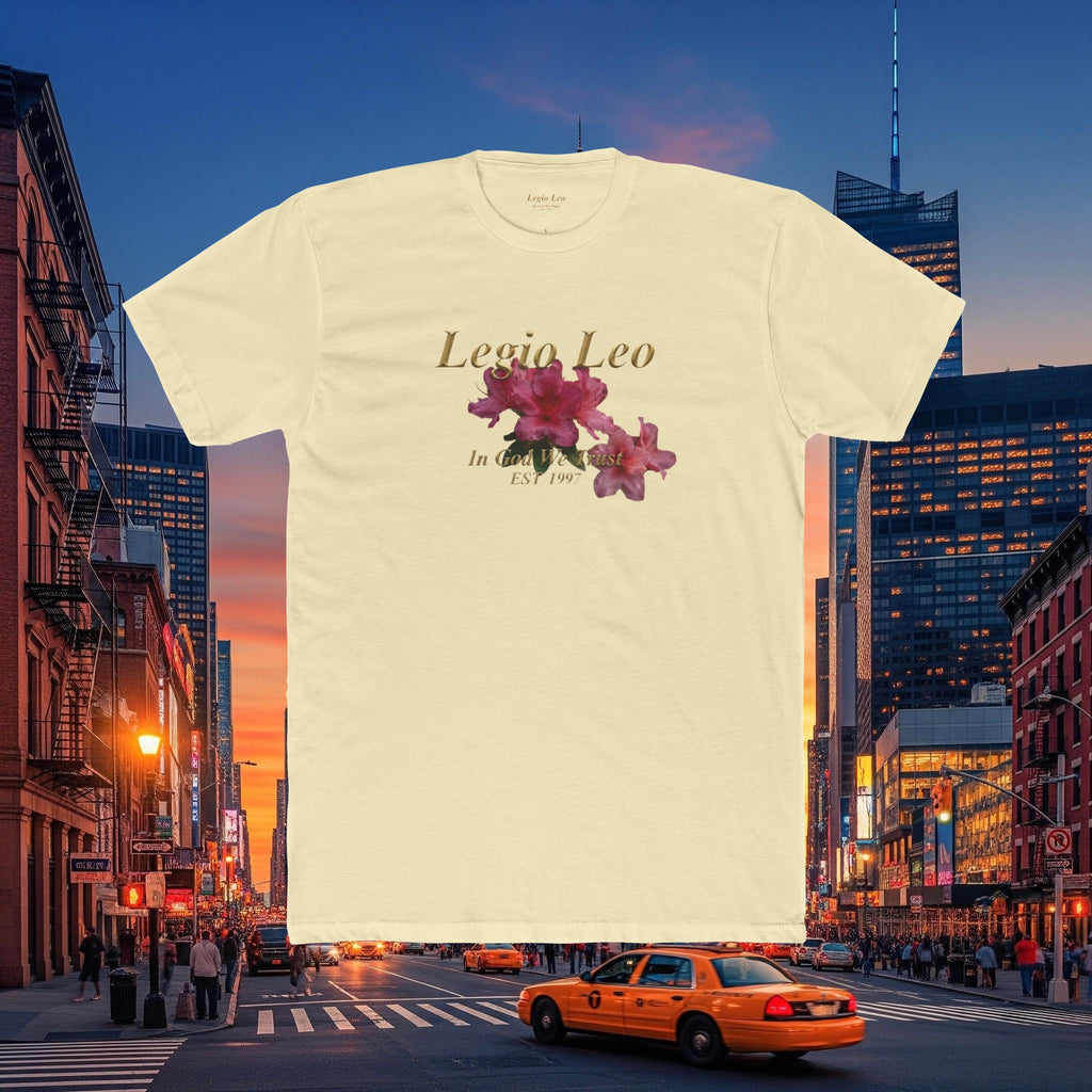 Floral Tee — "Legia Leo Azalea Flowers" Astrology Shirt