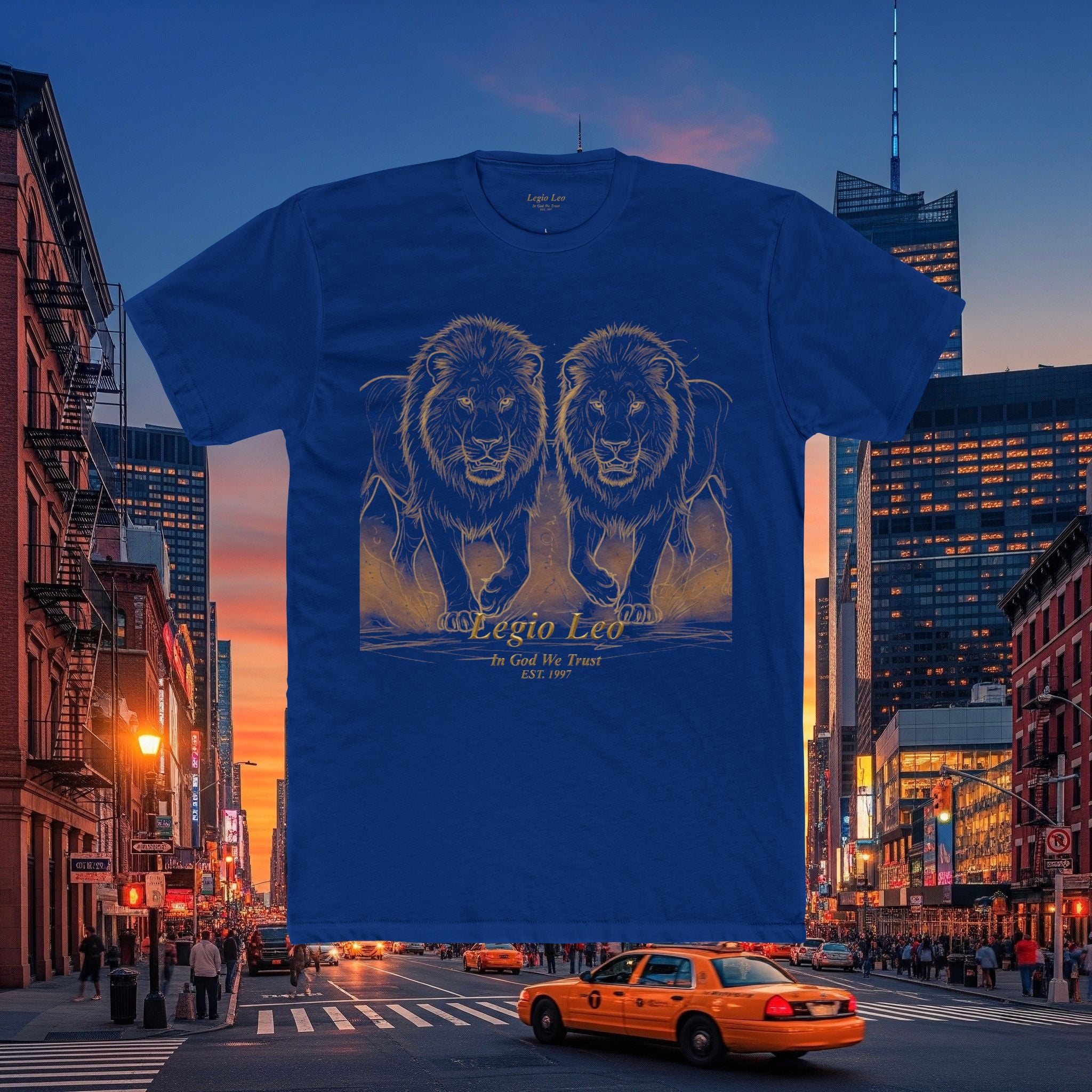 Legio Leo Brothers 4 Life Cotton Crew Tee