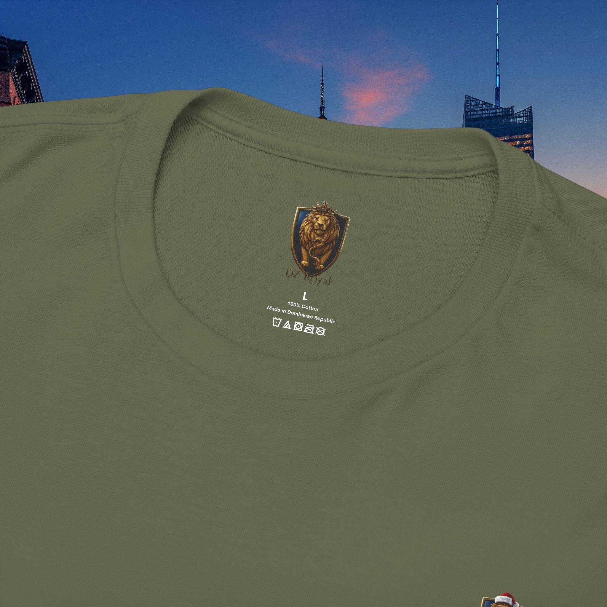 Christmas Holiday DZ Royal Casual Cotton Tee