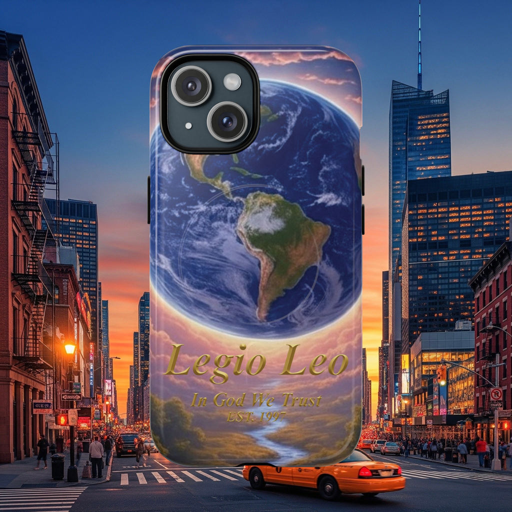 Stylish Tough Magnetic Phone Cases, Legio Leo Design