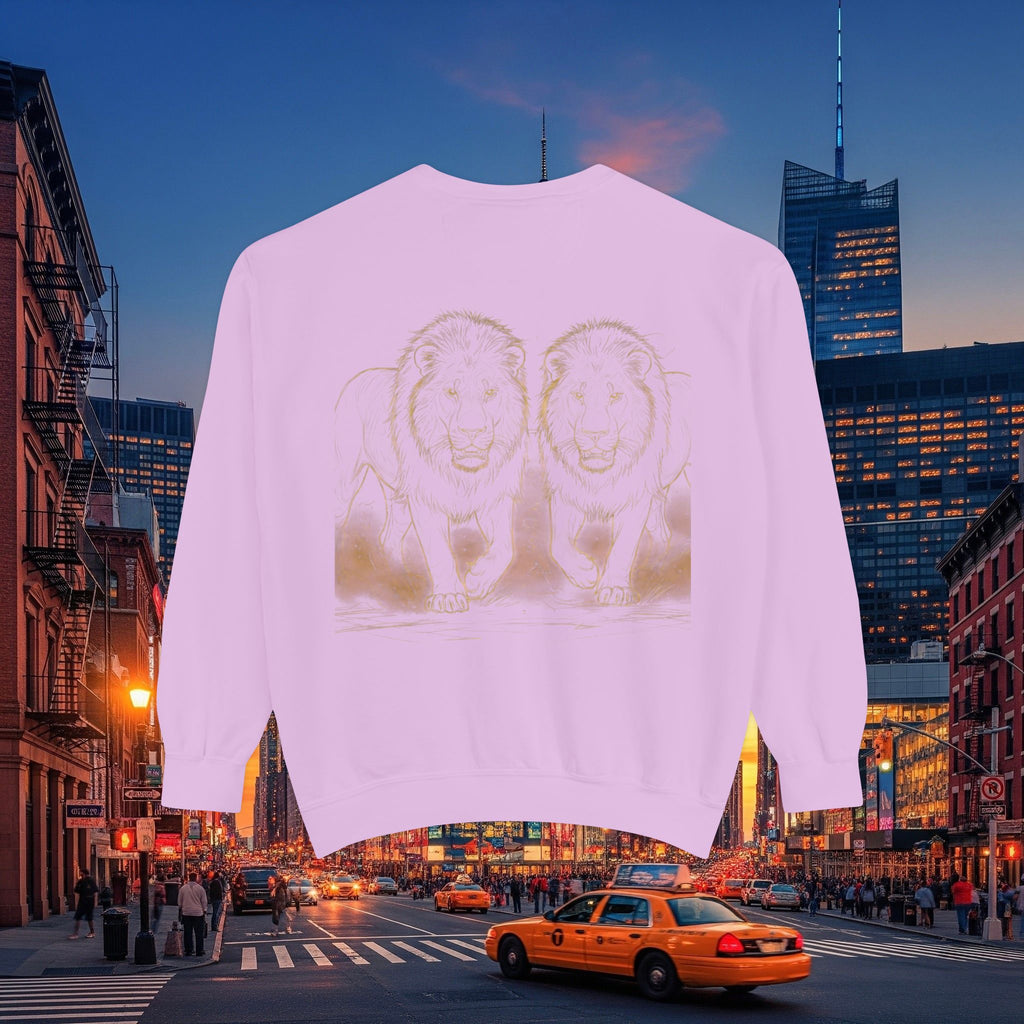 Legio Leo Sweatshirt – Minimal Gold Script Brothers 4 Life  Crewneck