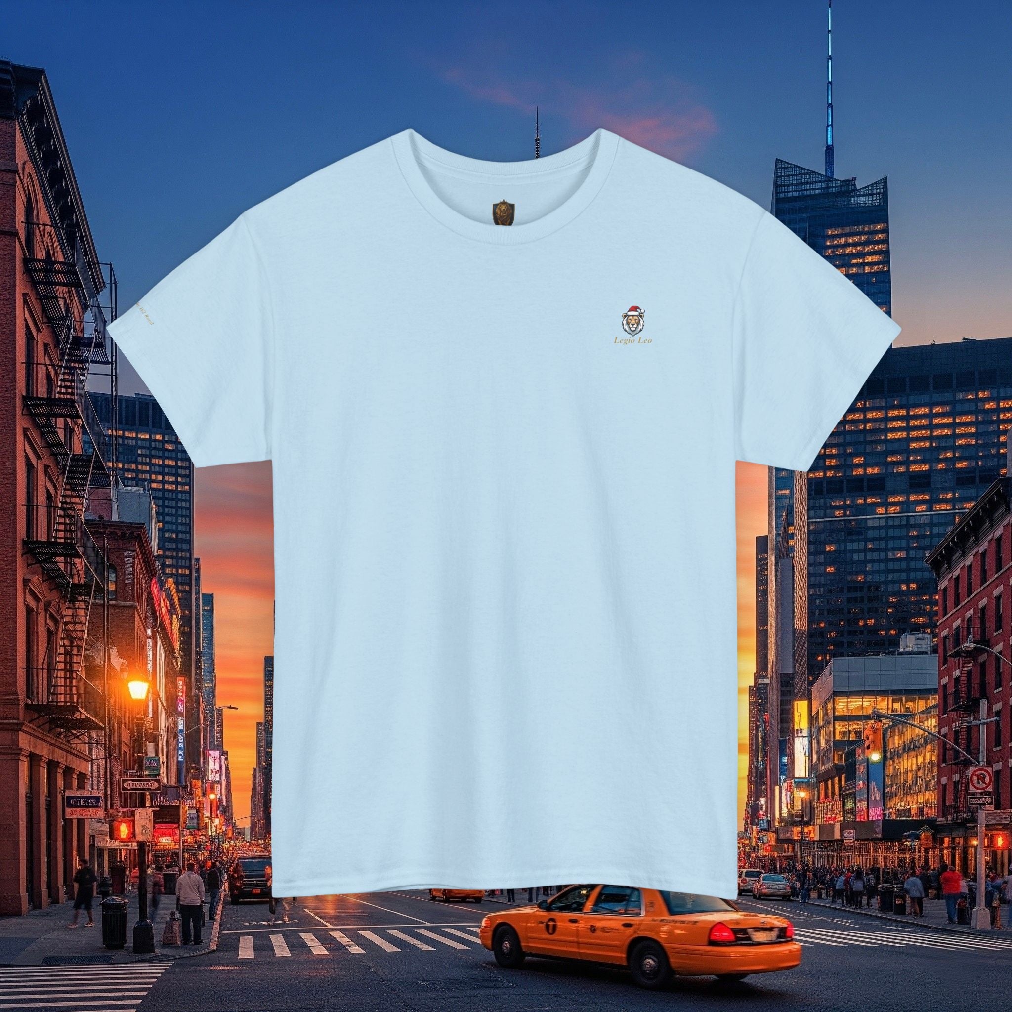 Christmas Holiday Legio Leo by DZ Royal Casual Cotton Tee