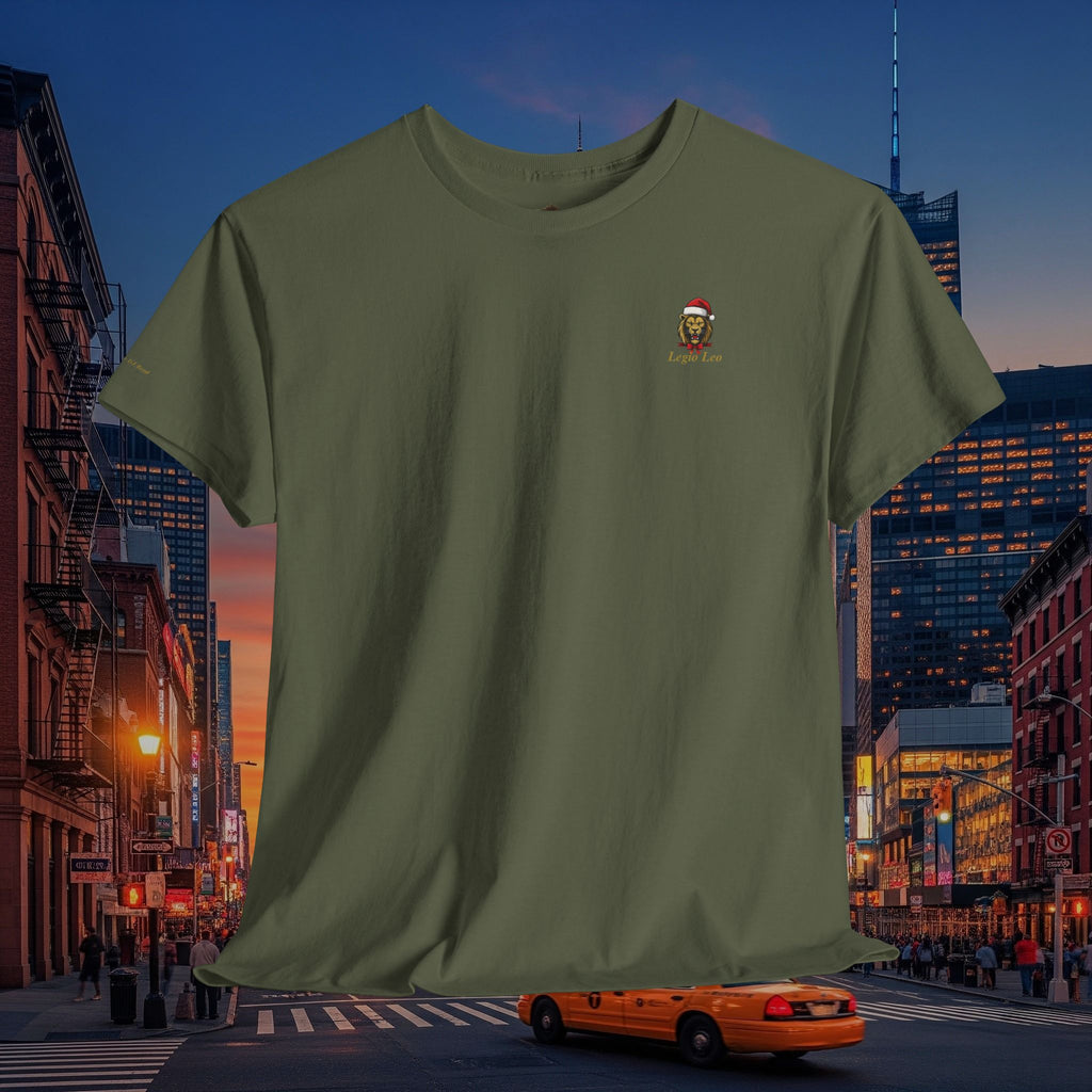 Christmas Holiday Legio Leo by DZ Royal Casual Cotton Tee