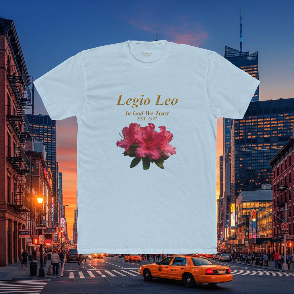 Floral Tee — "Legia Leo Azalea Flowers" Astrology Shirt