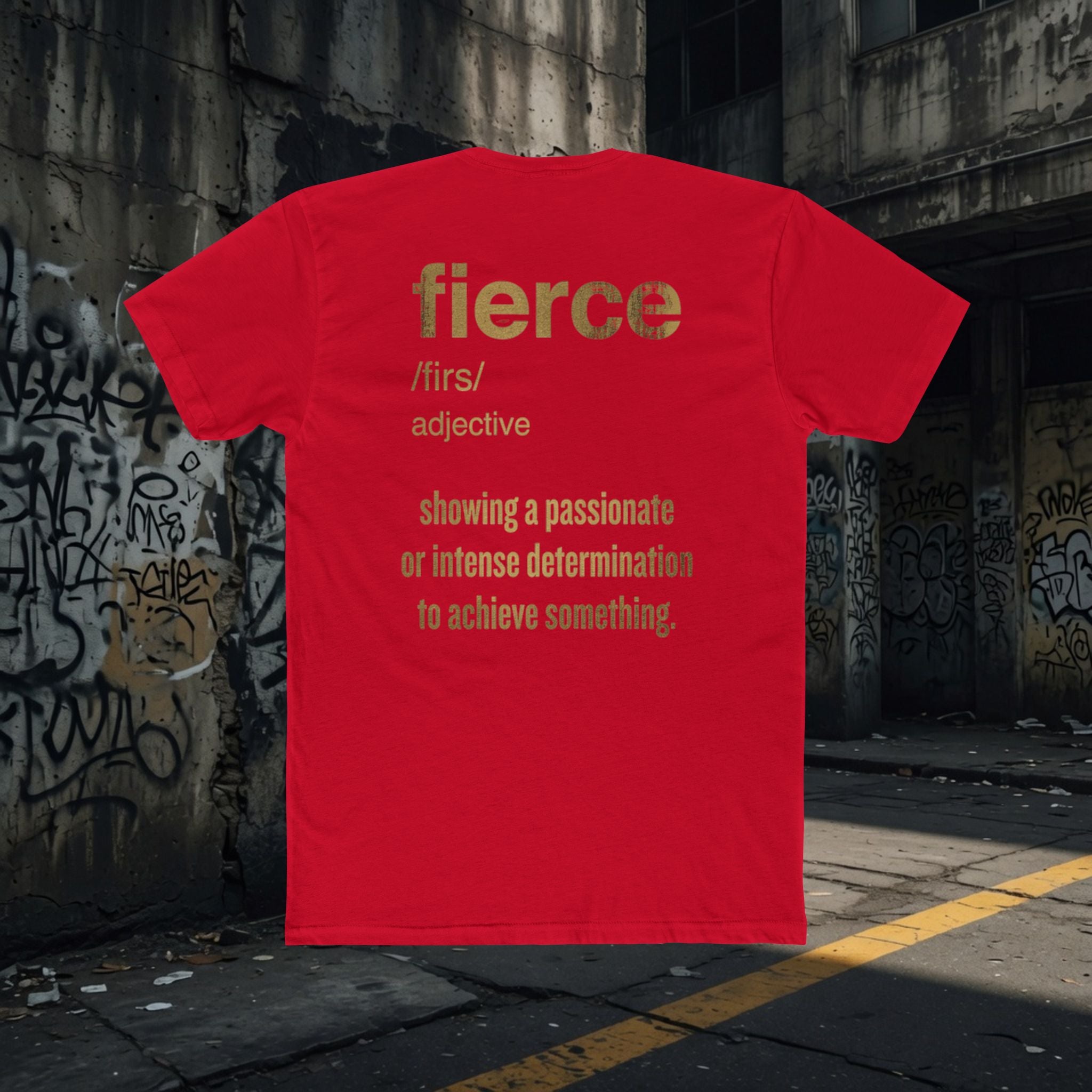 Legio Leo Warrior Crewneck — "Fierce" Definition Streetwear
