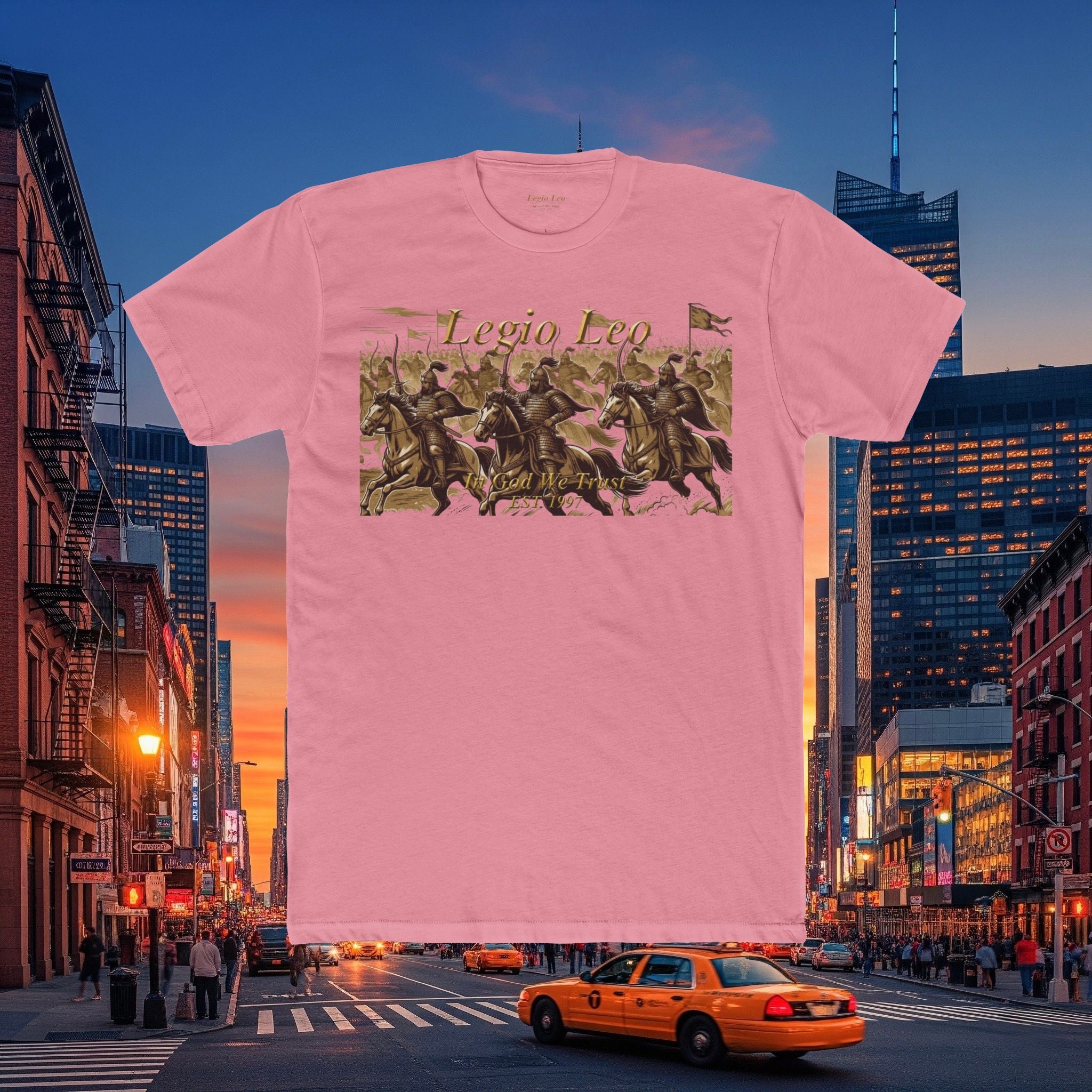 Legio Leo Cavalry Graphic Tee | Ancient Warrior Design