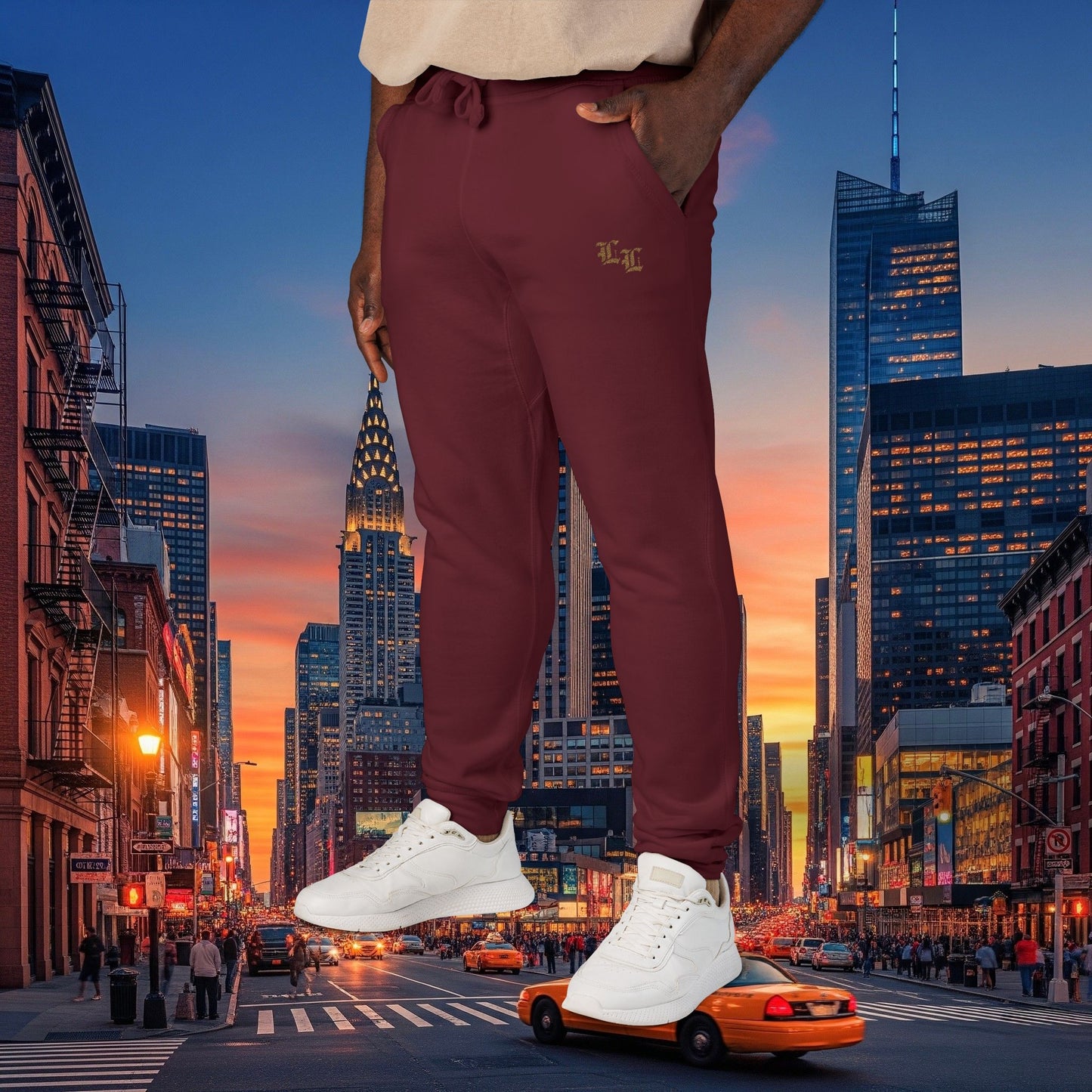 Legio Leo by DZ Royal Fleece Sweatpants (LL Embroidery)