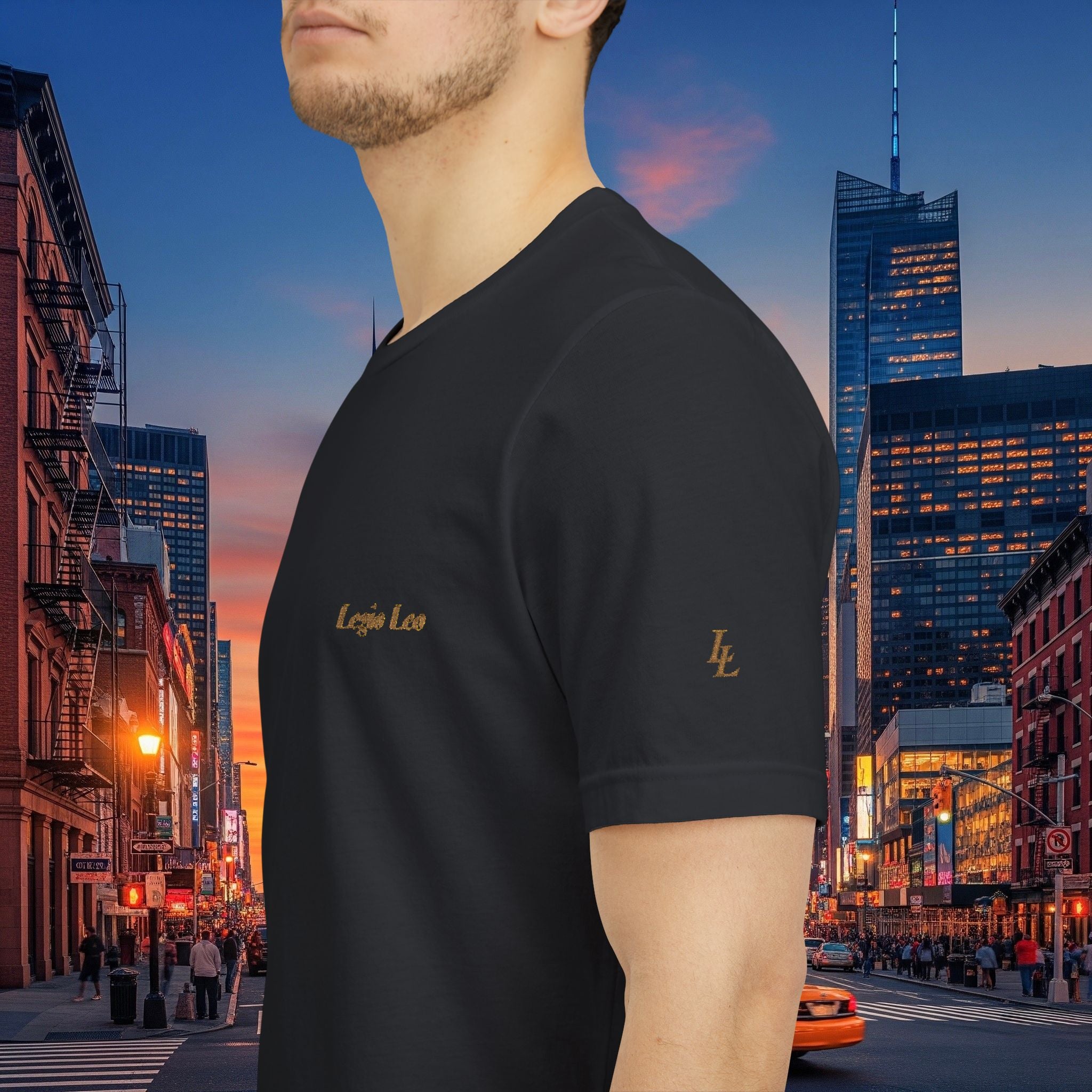 Legio Leo by DZ Royal Tee — Legio Leo Embroidered Short Sleeve T-Shirt