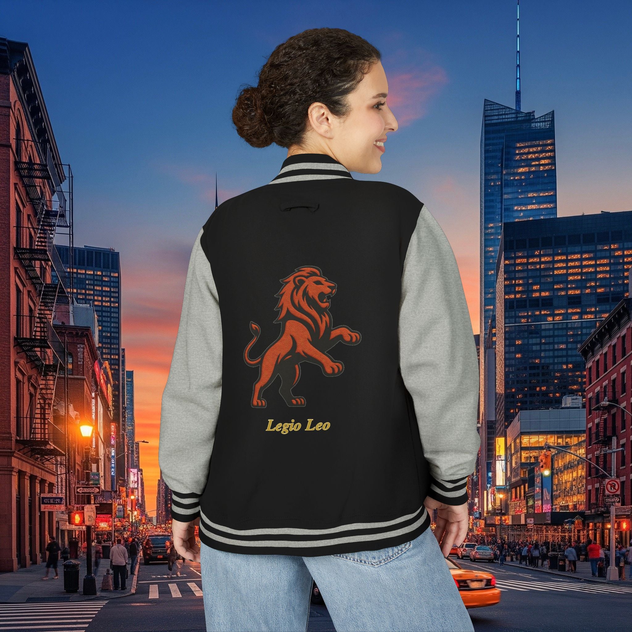 Legio Leo by DZ Royal Heavyweight Letterman Jacket