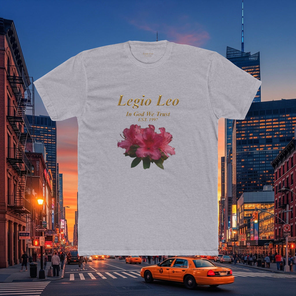Floral Tee — "Legia Leo Azalea Flowers" Astrology Shirt