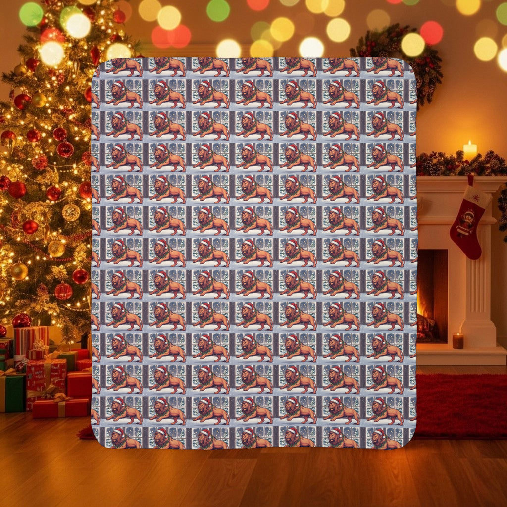 Legio Leo by DZ Royal Cozy Fleece Sherpa Blanket