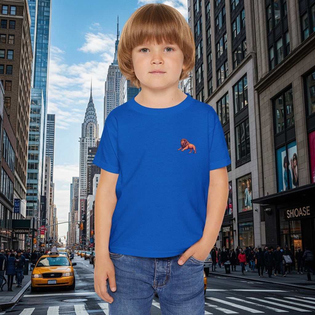 Toddler T‑Shirt — Legio Leo for Kids(Grown Lion)