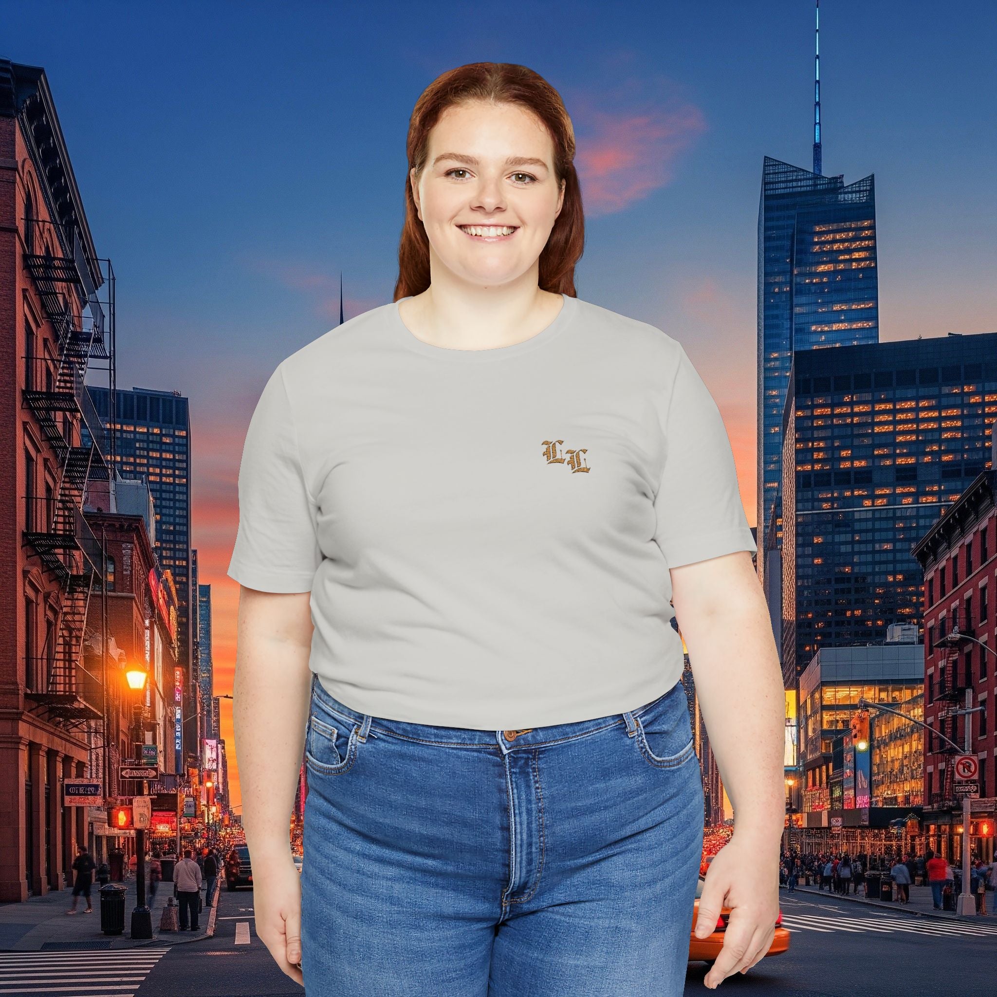 Legio Leo by DZ Royal Embroidery Tee | Old English Font Design