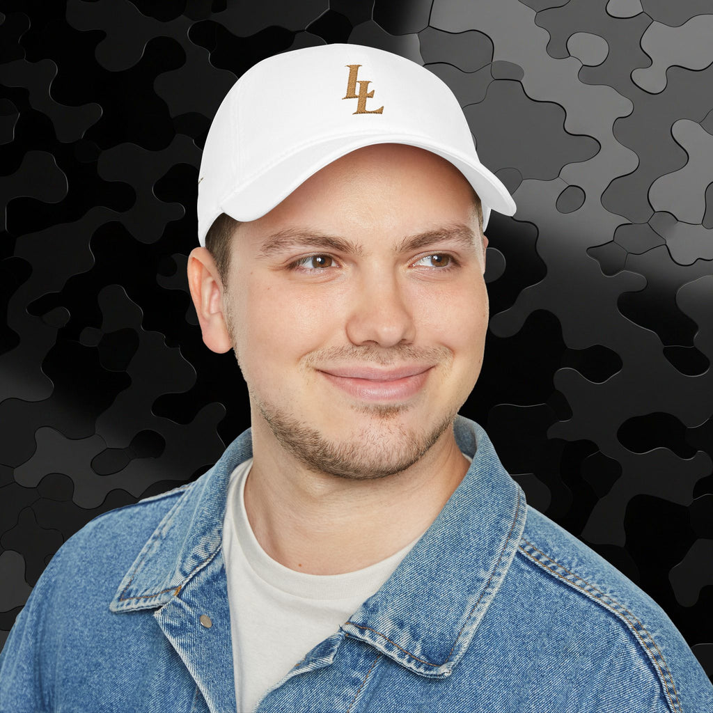 Low Profile Baseball Cap Overlapping 'LL' Embroidery