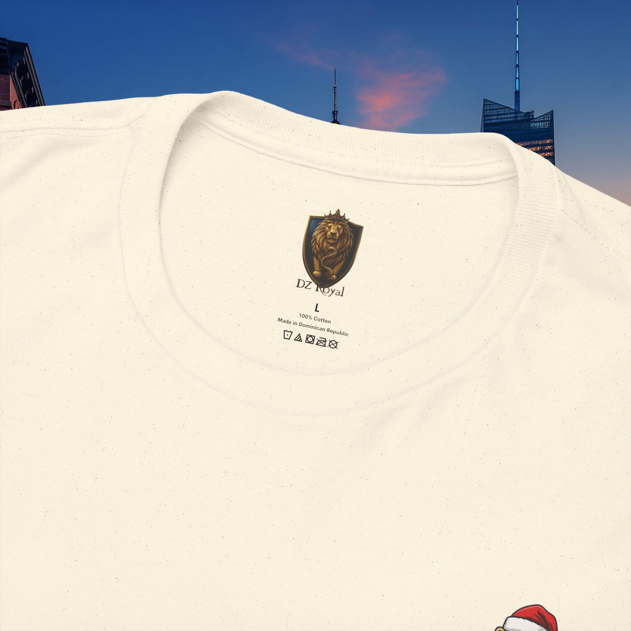 Christmas Holiday Legio Leo by DZ Royal Casual Cotton Tee