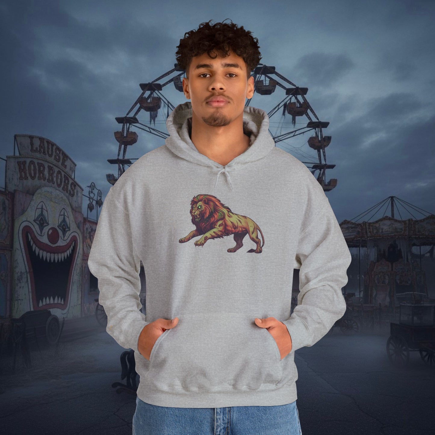 Undead Legio Leo by DZ Royal Hoodie |Halloween Edition