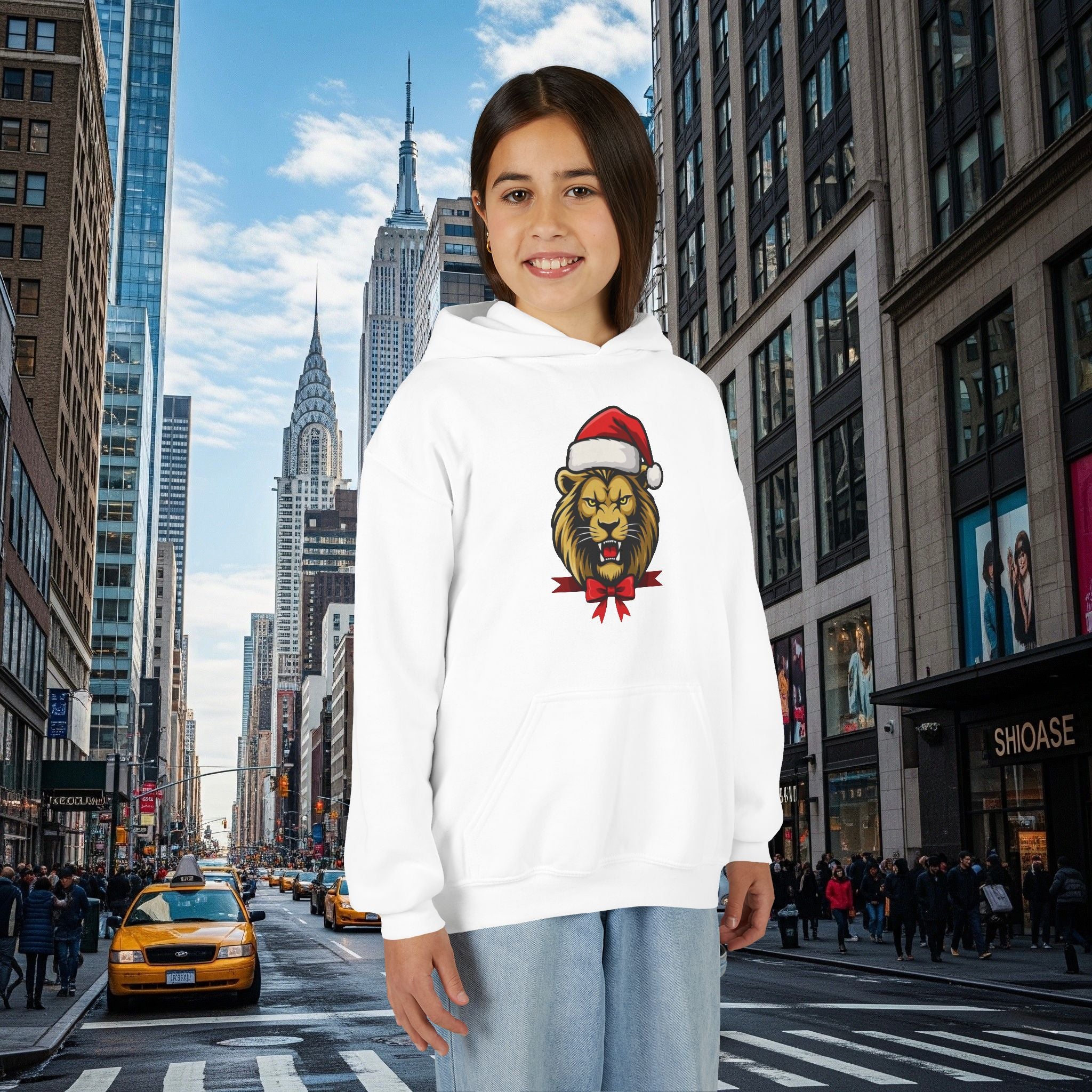 Christmas Legio Leo’s Youth Hoodie (Grown Lion)