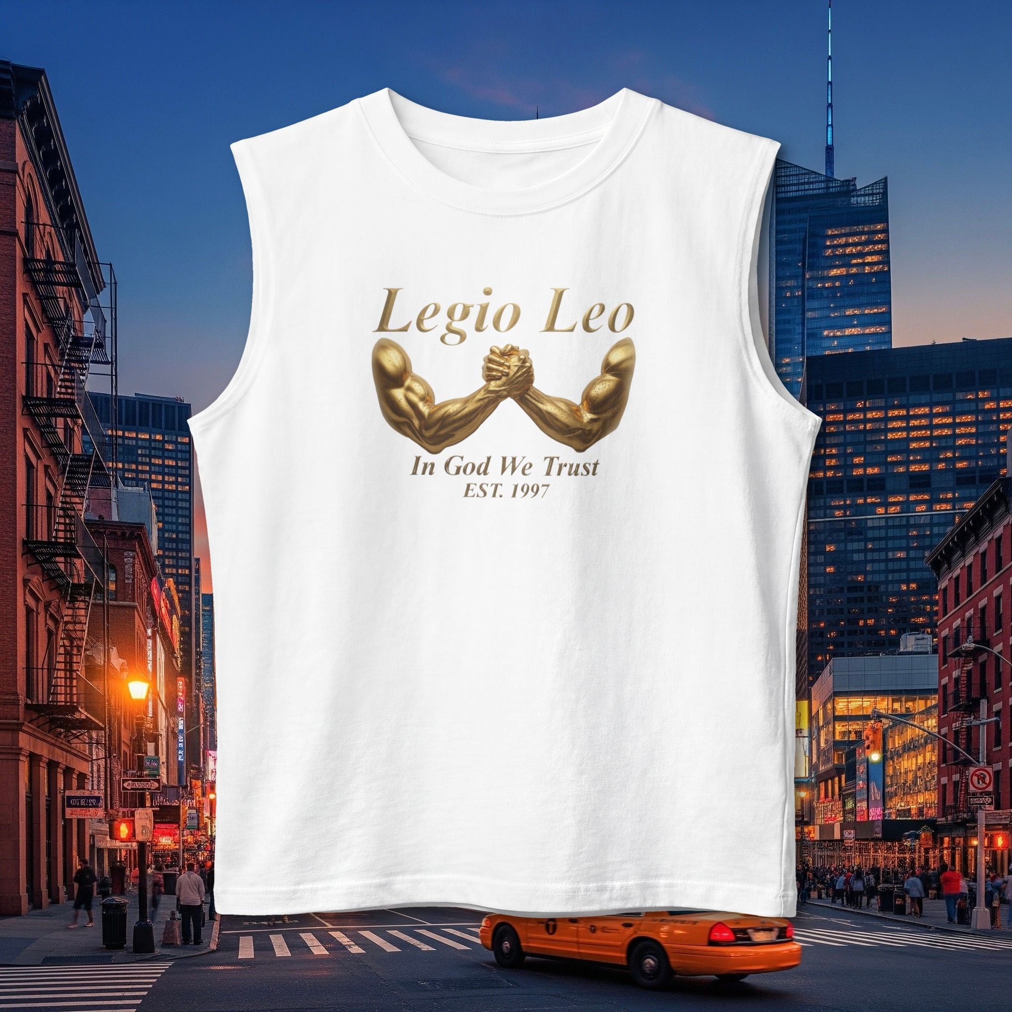 Legio Leo | Unisex Jersey Muscle Tank ‘Show Of Strength’