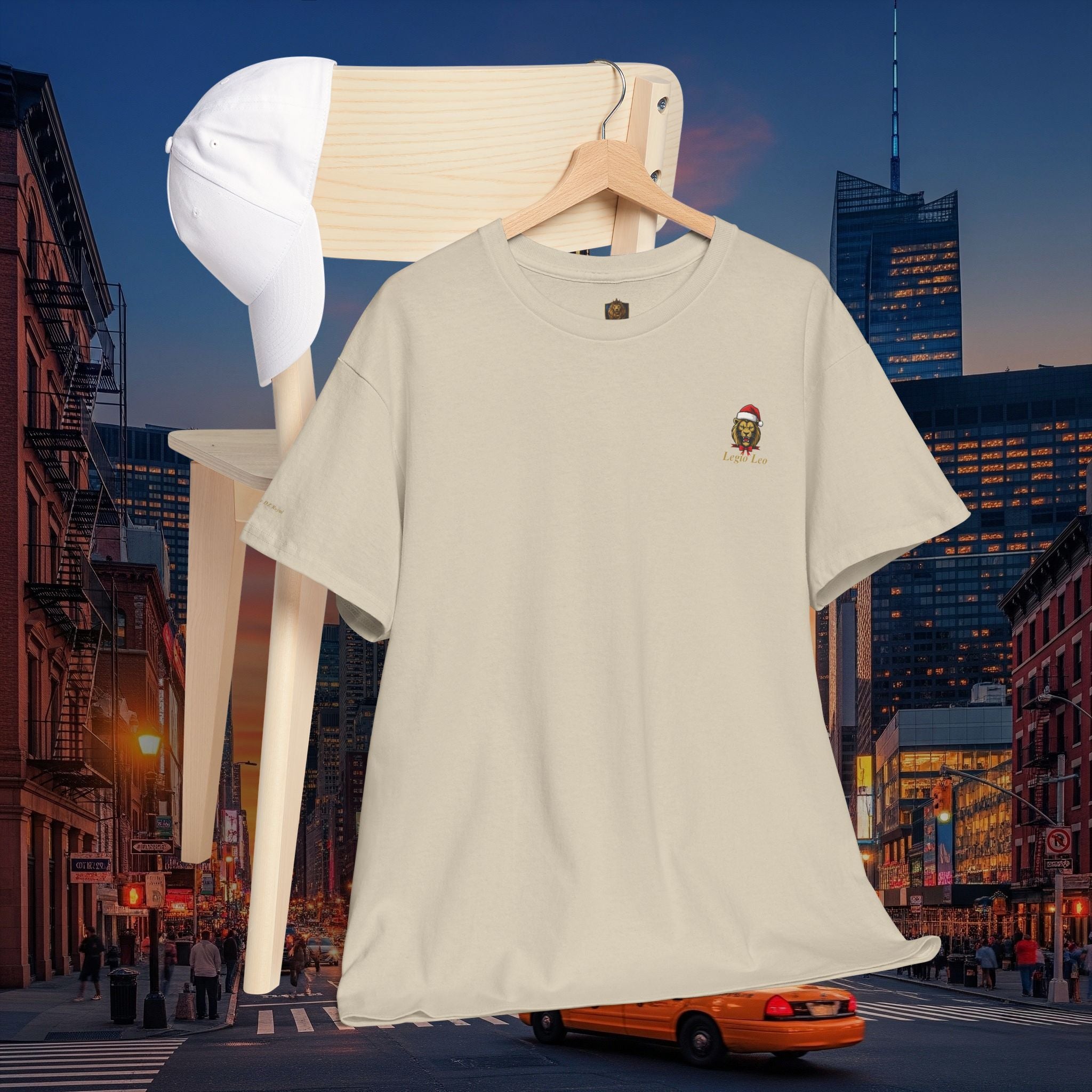 Christmas Holiday Legio Leo by DZ Royal Casual Cotton Tee