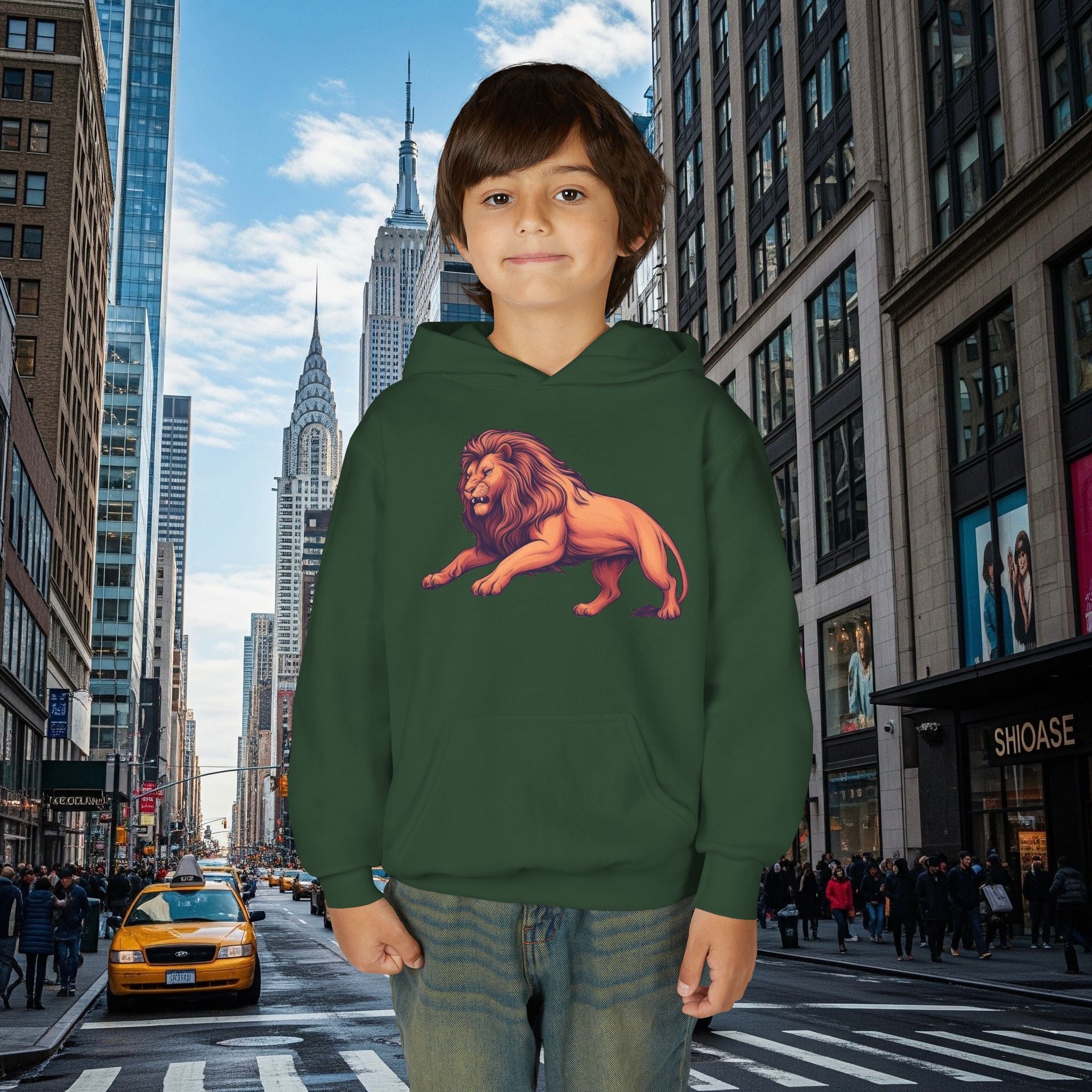 Legio Leo’s Youth Hoodie (Grown Lion)