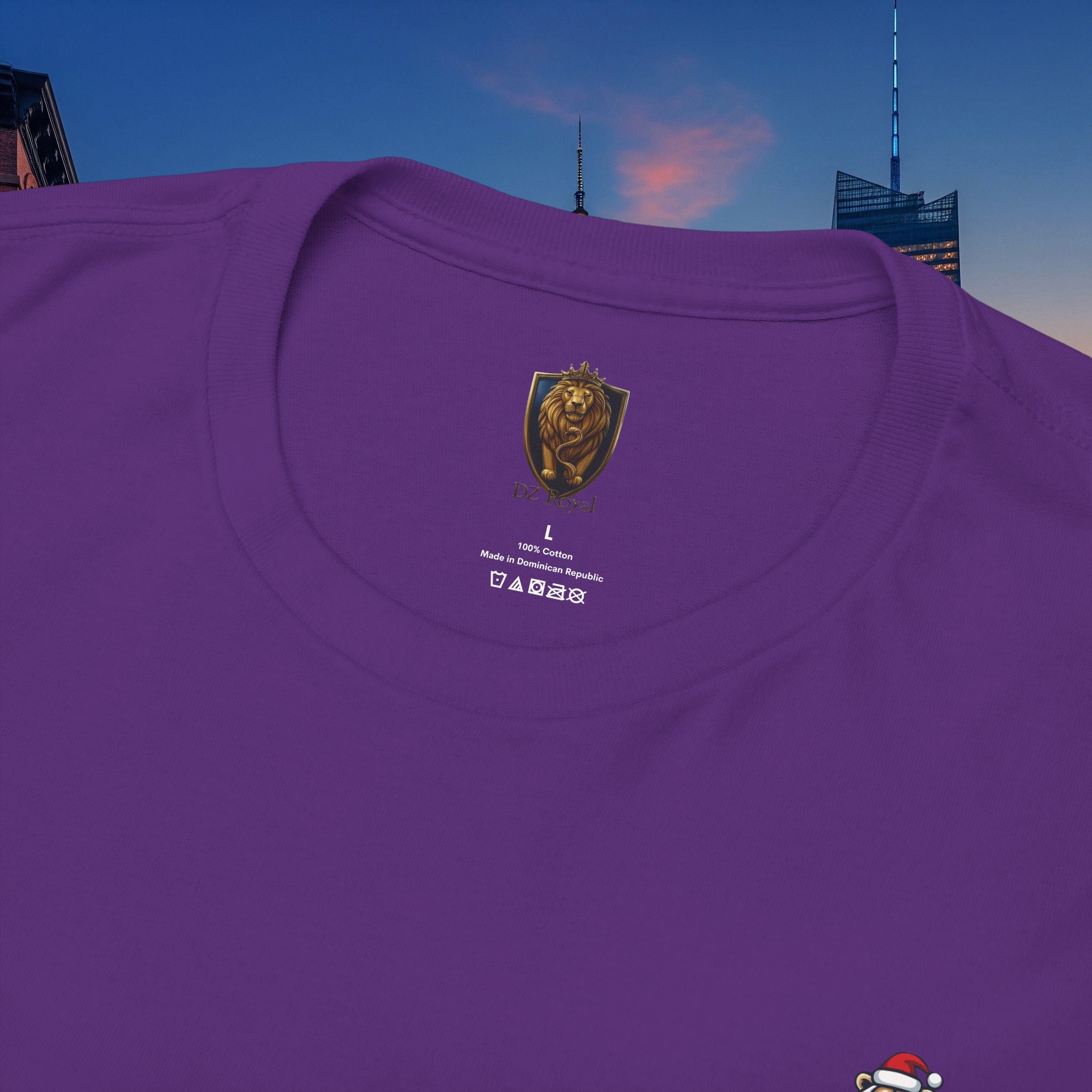 Christmas Holiday Legio Leo by DZ Royal Casual Cotton Tee