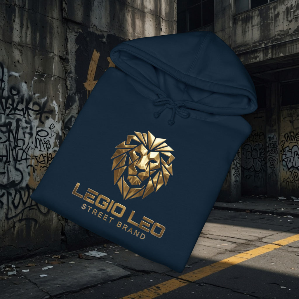Legio Leo | Simple Urban Lion | Unisex Heavyweight Hooded Sweatshirt