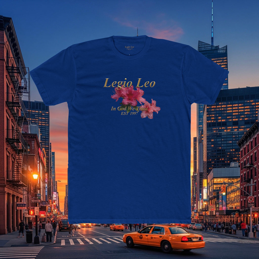 Floral Tee — "Legia Leo Azalea Flowers" Astrology Shirt