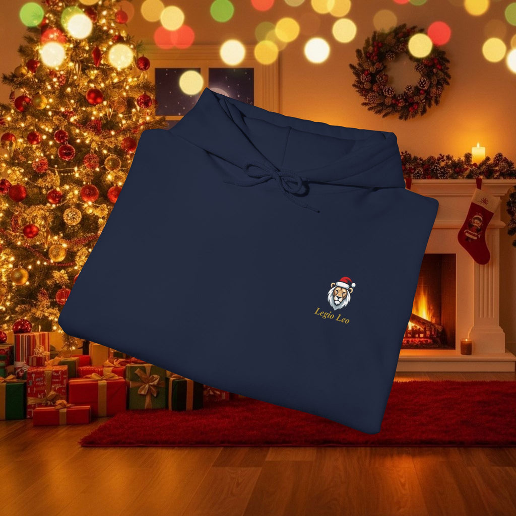 Christmas Legio Leo by DZ Royal Cozy Unisex Hooded Sweatshirt