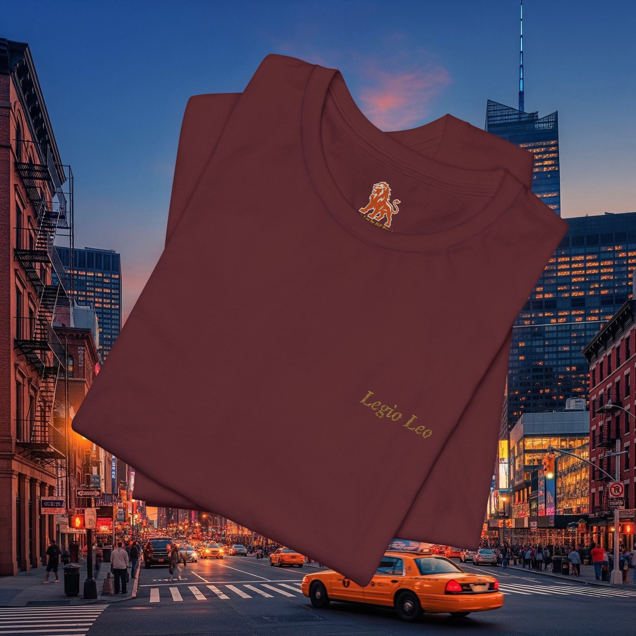 Legio Leo by DZ Royal Tee — Legio Leo Embroidered Short Sleeve T-Shirt