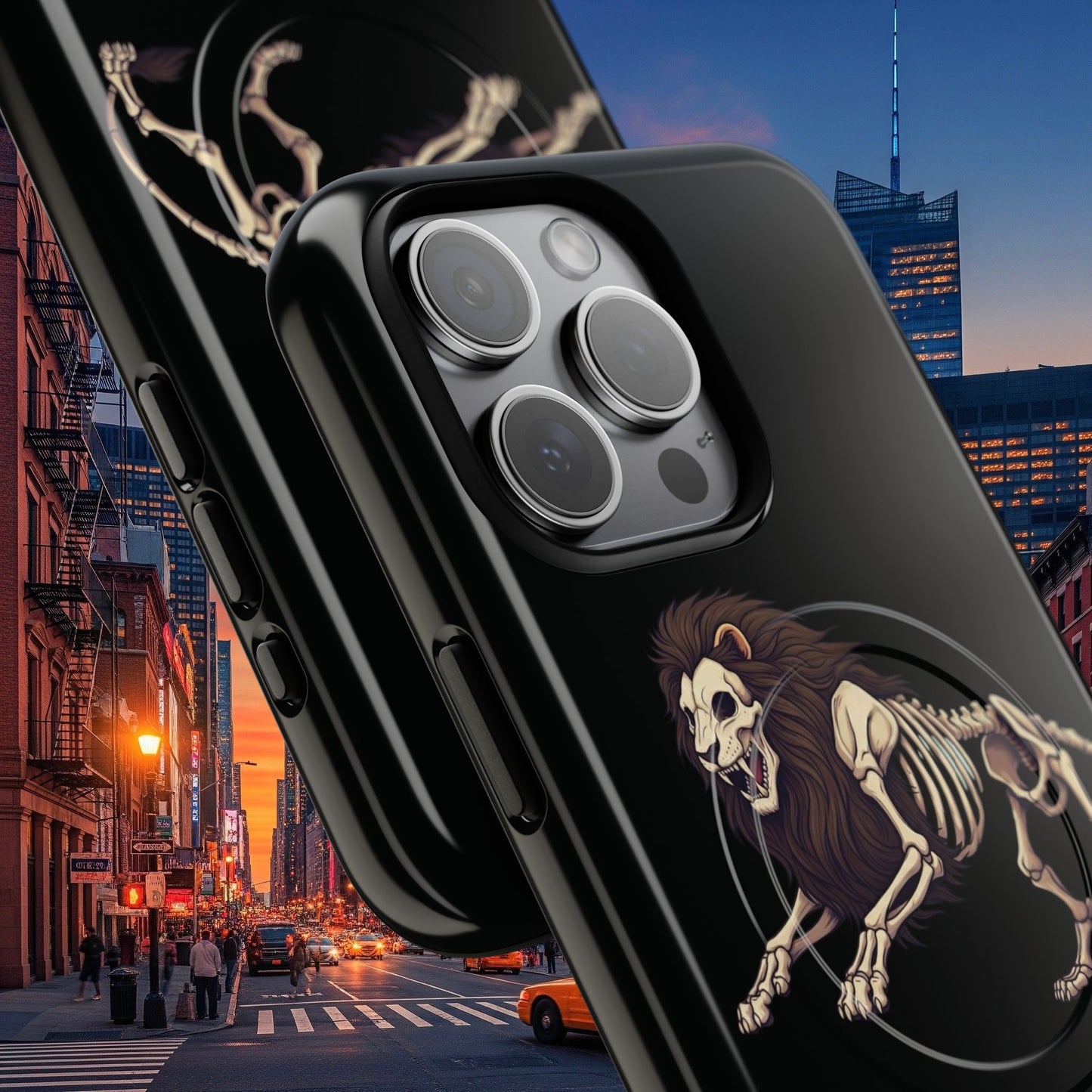 Stylish Tough Magnetic Phone Cases, Undead Legio Leo